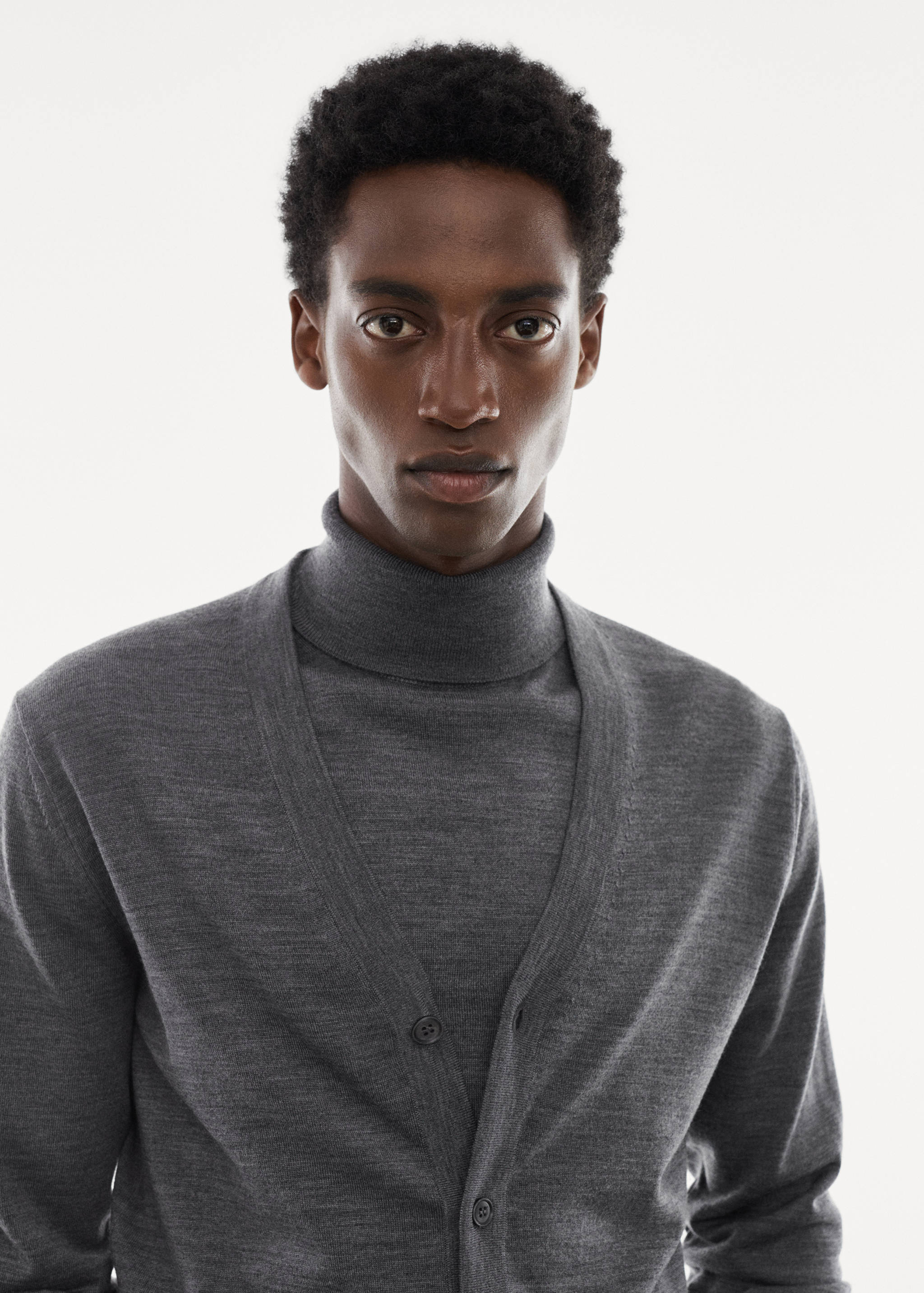 Cardigan aus 100 % Merinowolle - Detail des Artikels 1