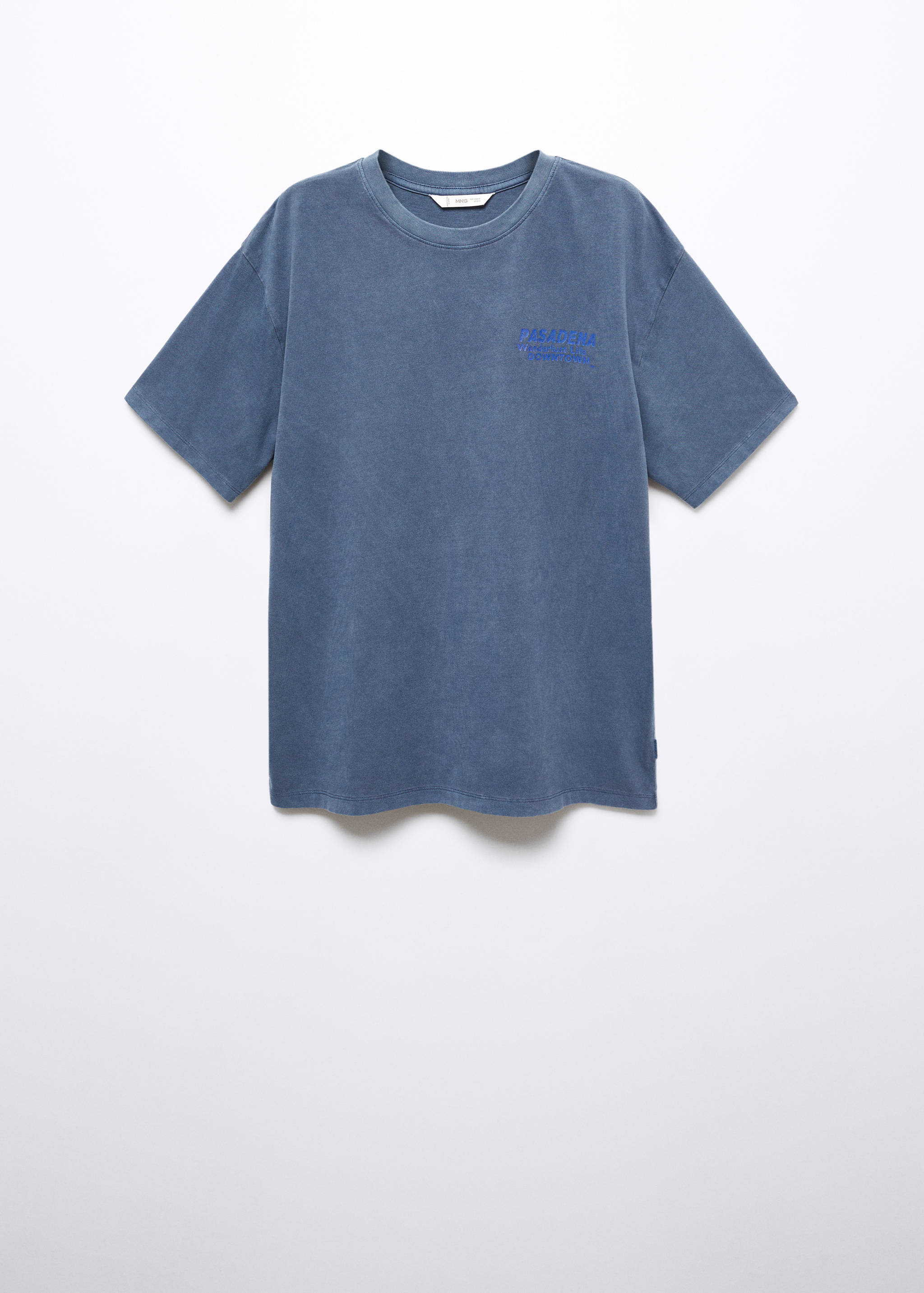 Message cotton T-shirt - Article without model