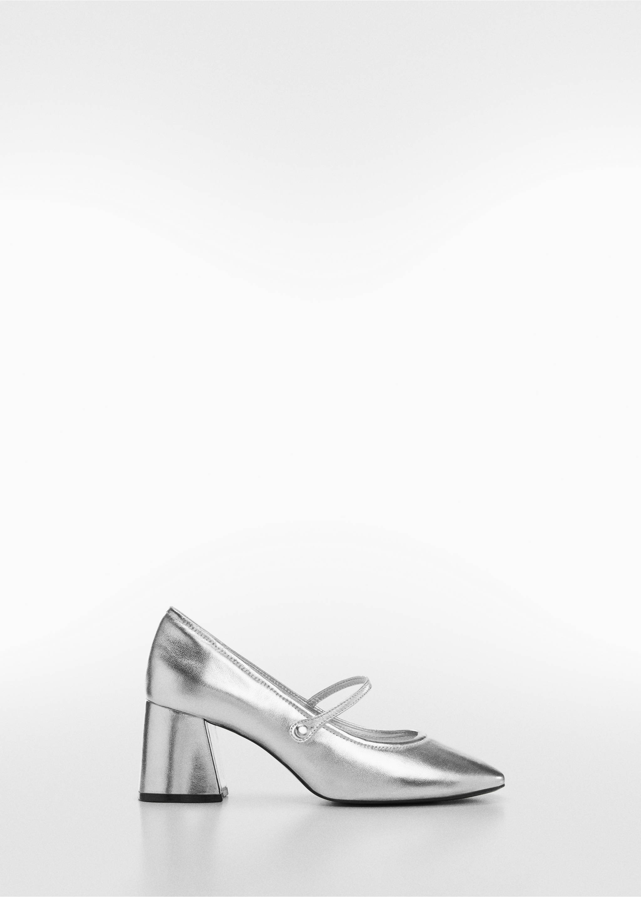 Metallic leather shoes - Article without model, Silver. Ref: 57034776-00.