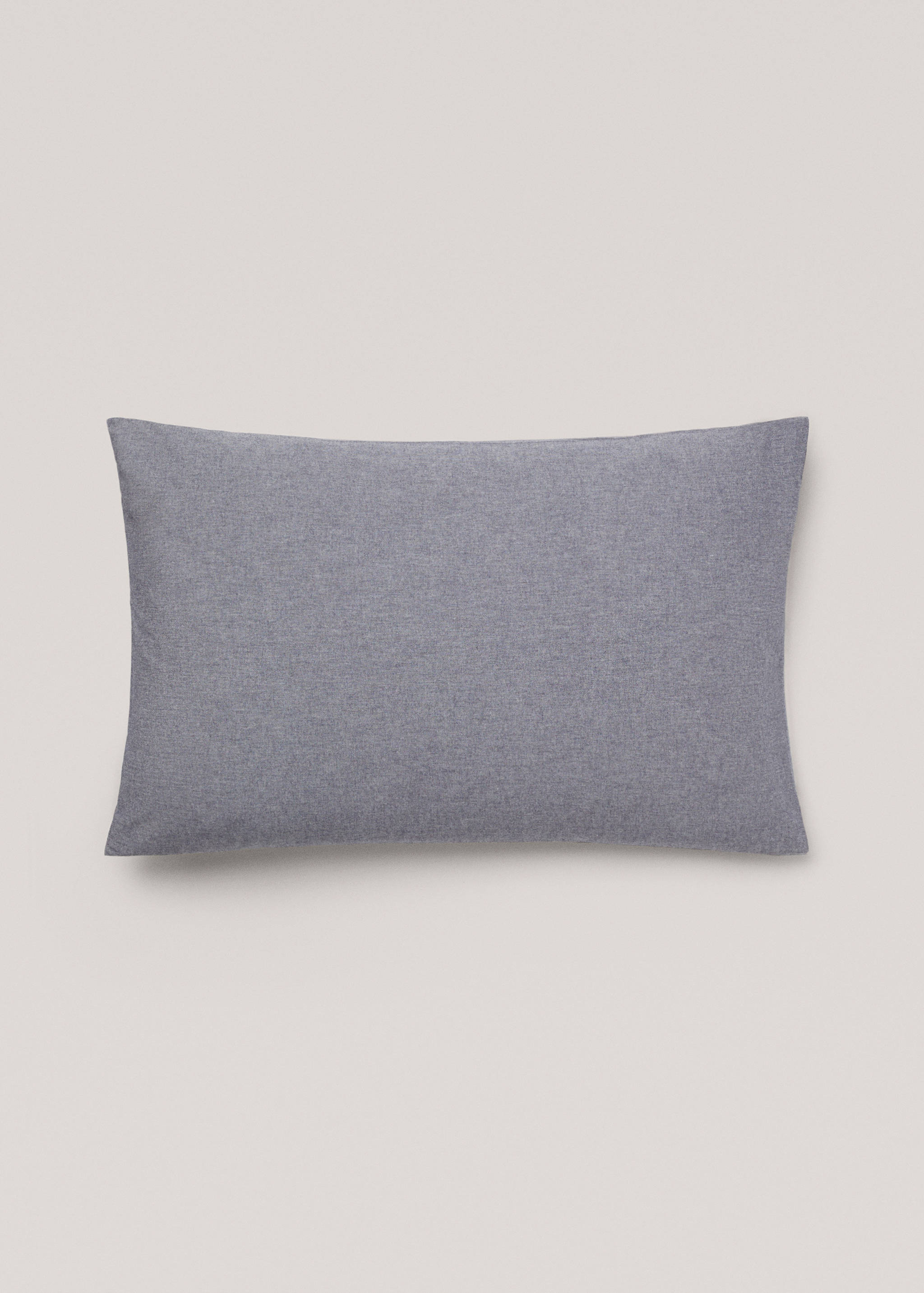Denim-colour pillow case 50x75cm - Article without model