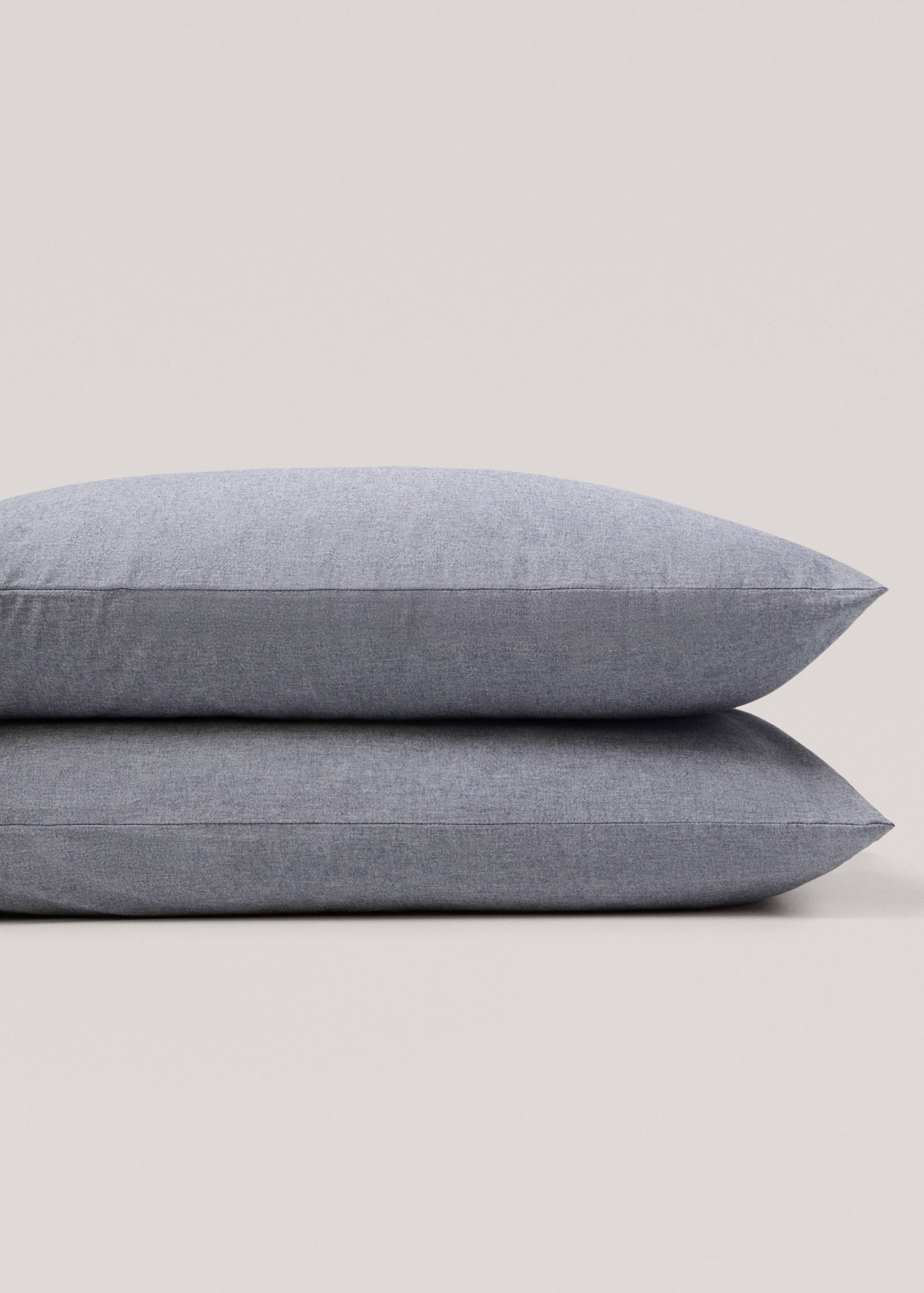 Denim-colour pillow case 50x75cm - Details of the article 3