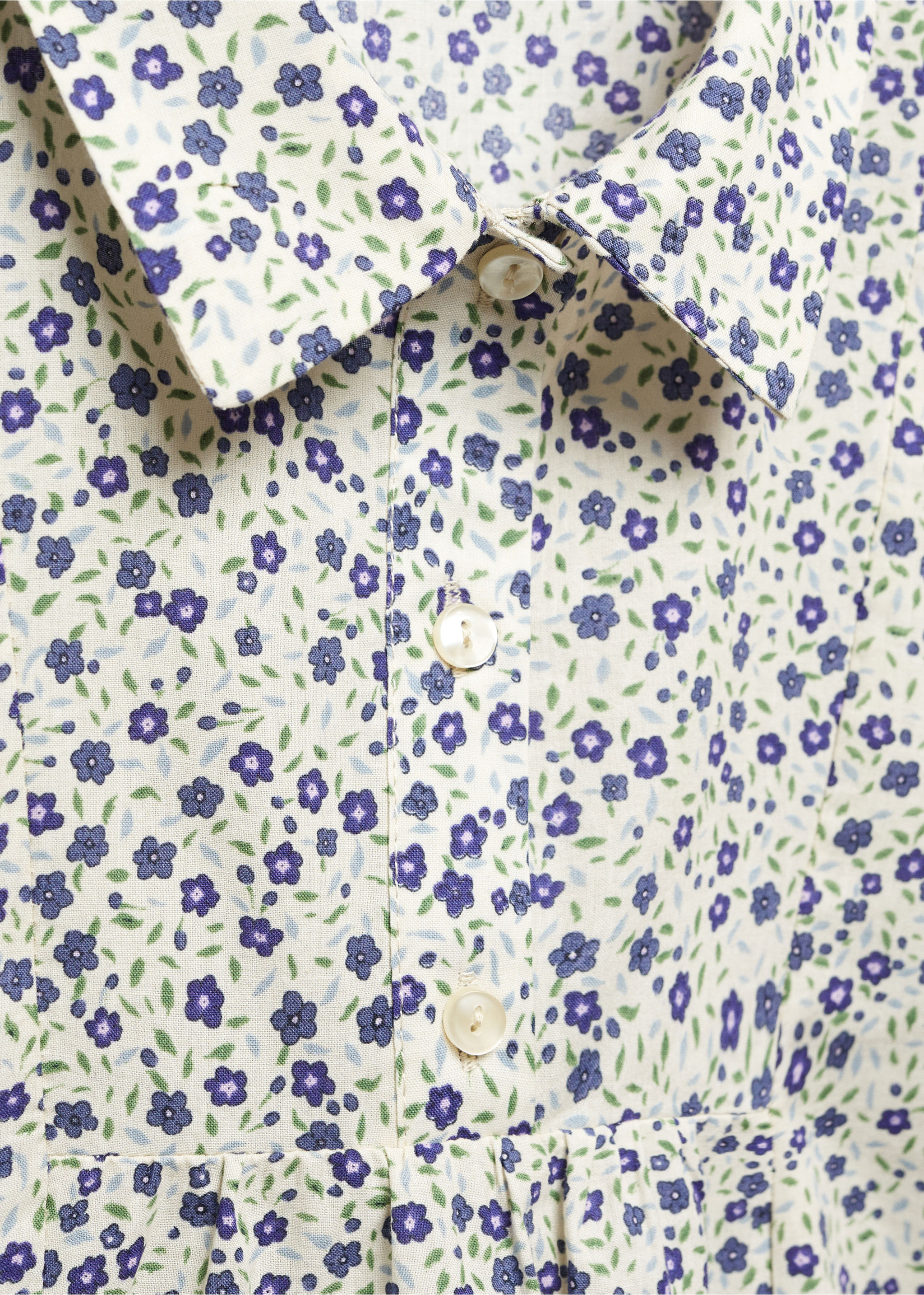 Bluse mit Blumenmuster - Detail des Artikels 8