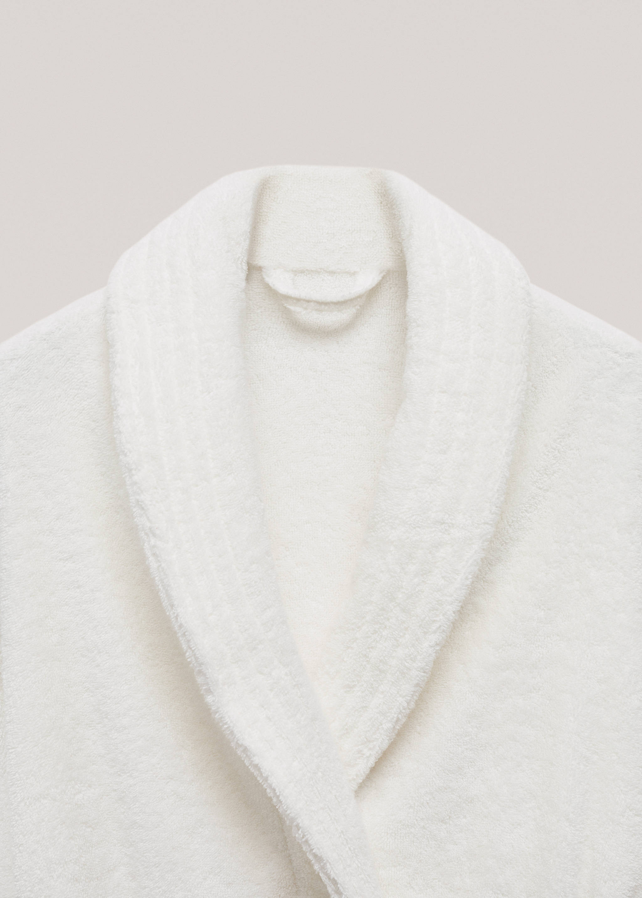 100% cotton bathrobe - Details of the article 2