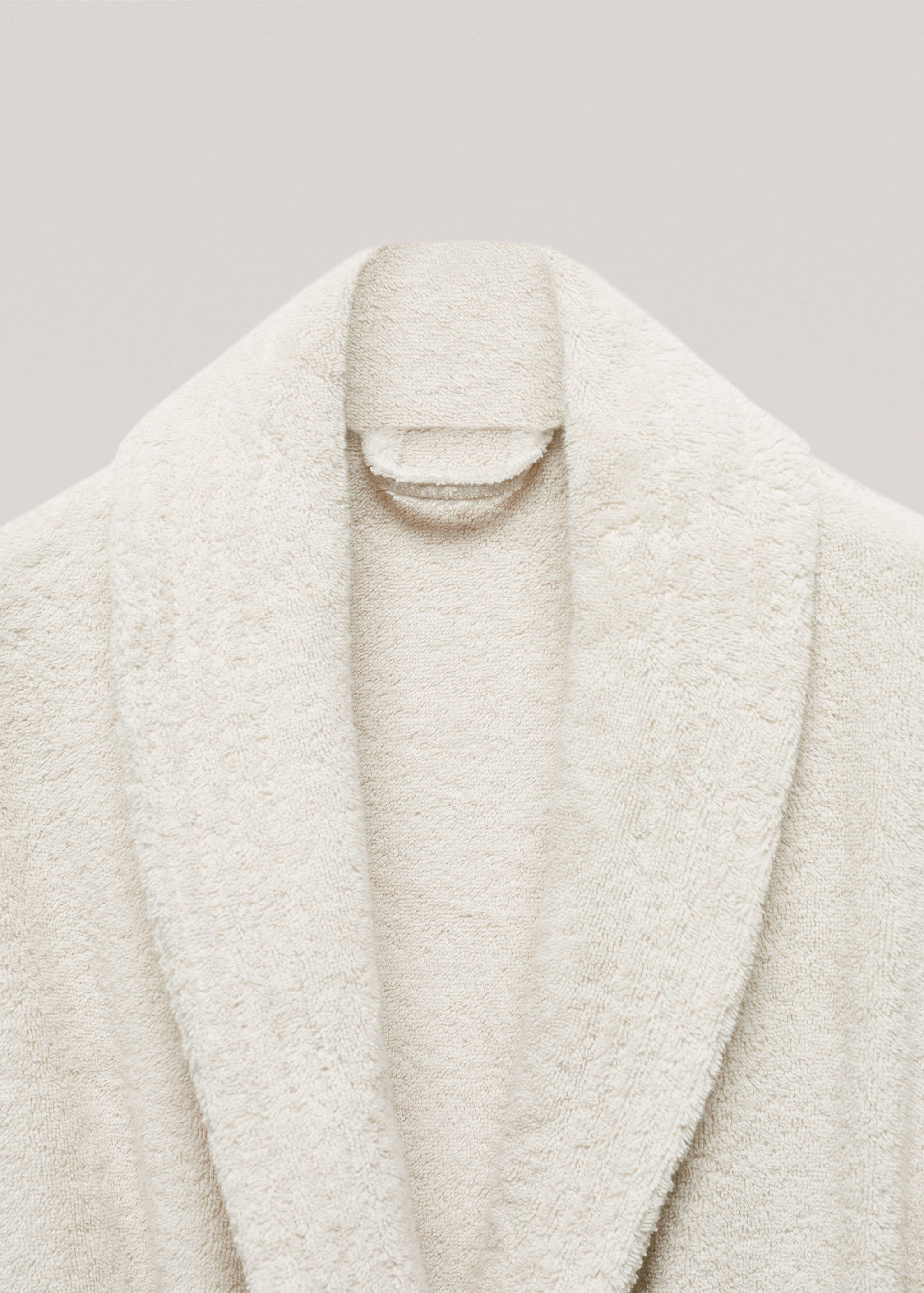 100% cotton bathrobe - Details of the article 2