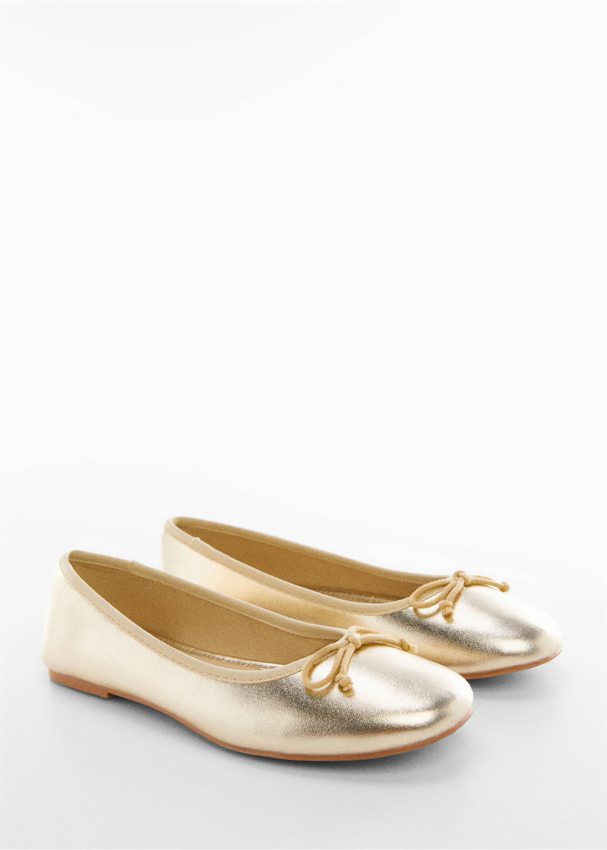 Bow ballerina - Medium plane, Gold. Ref: 57035136-00.