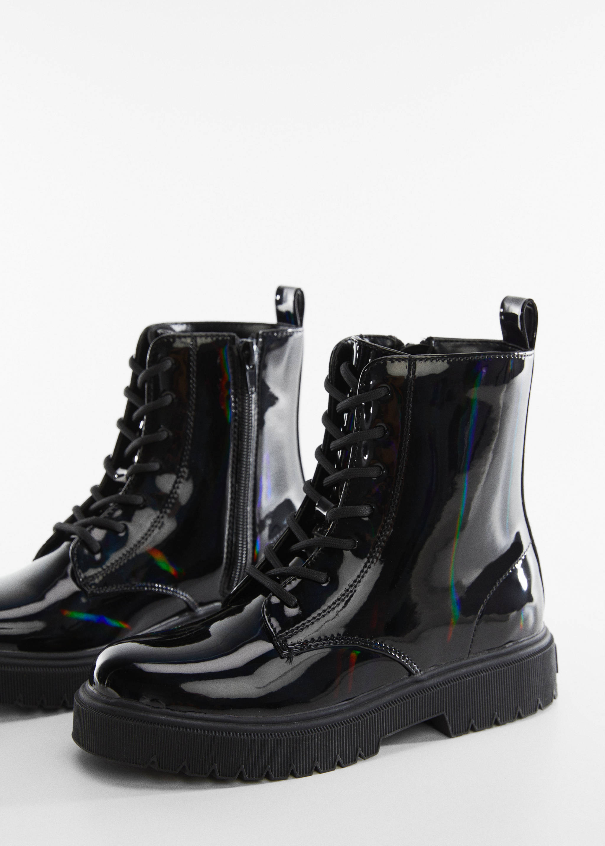 Bota xarol cordons - Pla mig