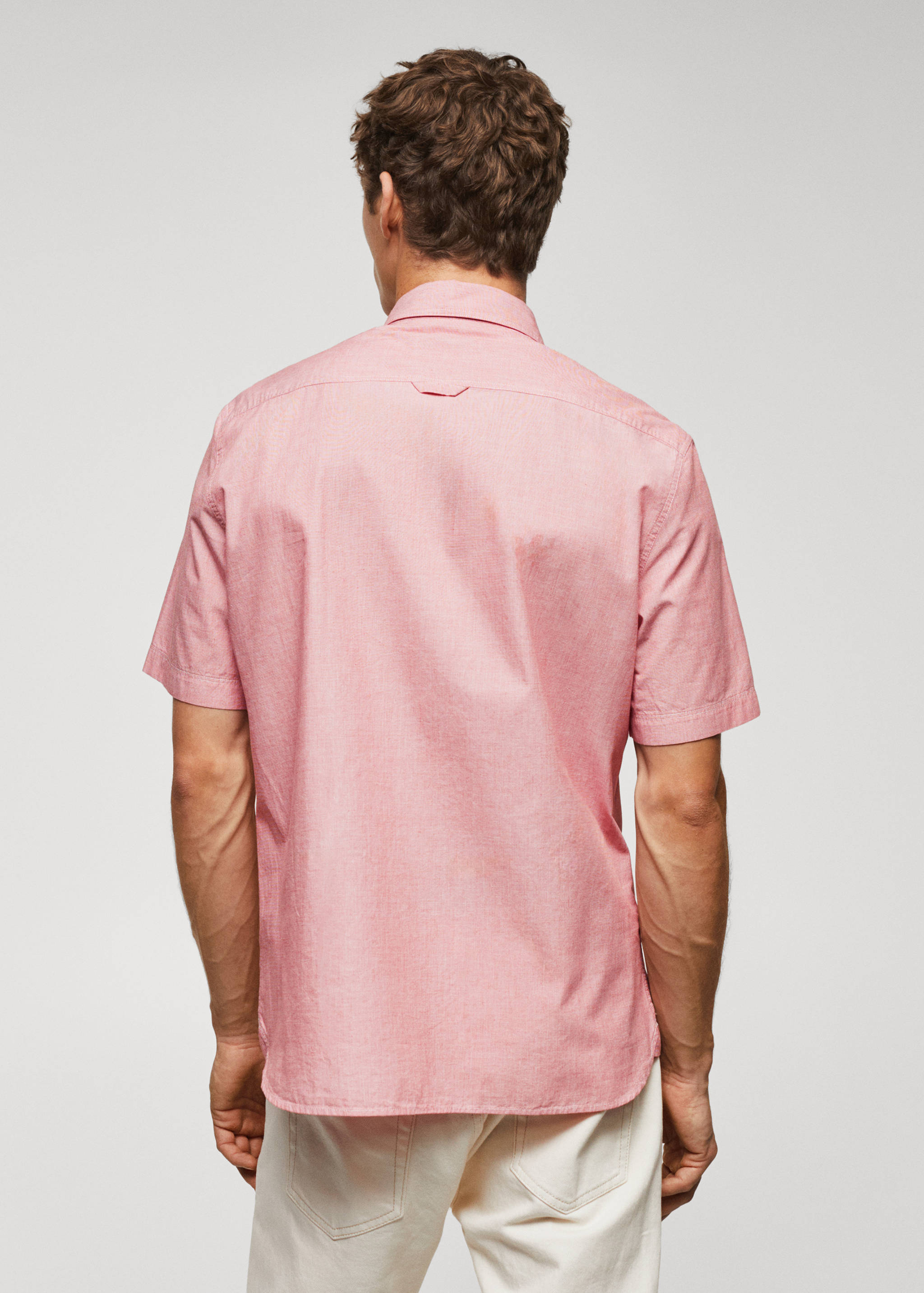Chemise regular-fit 100 % coton - Verso de l’article