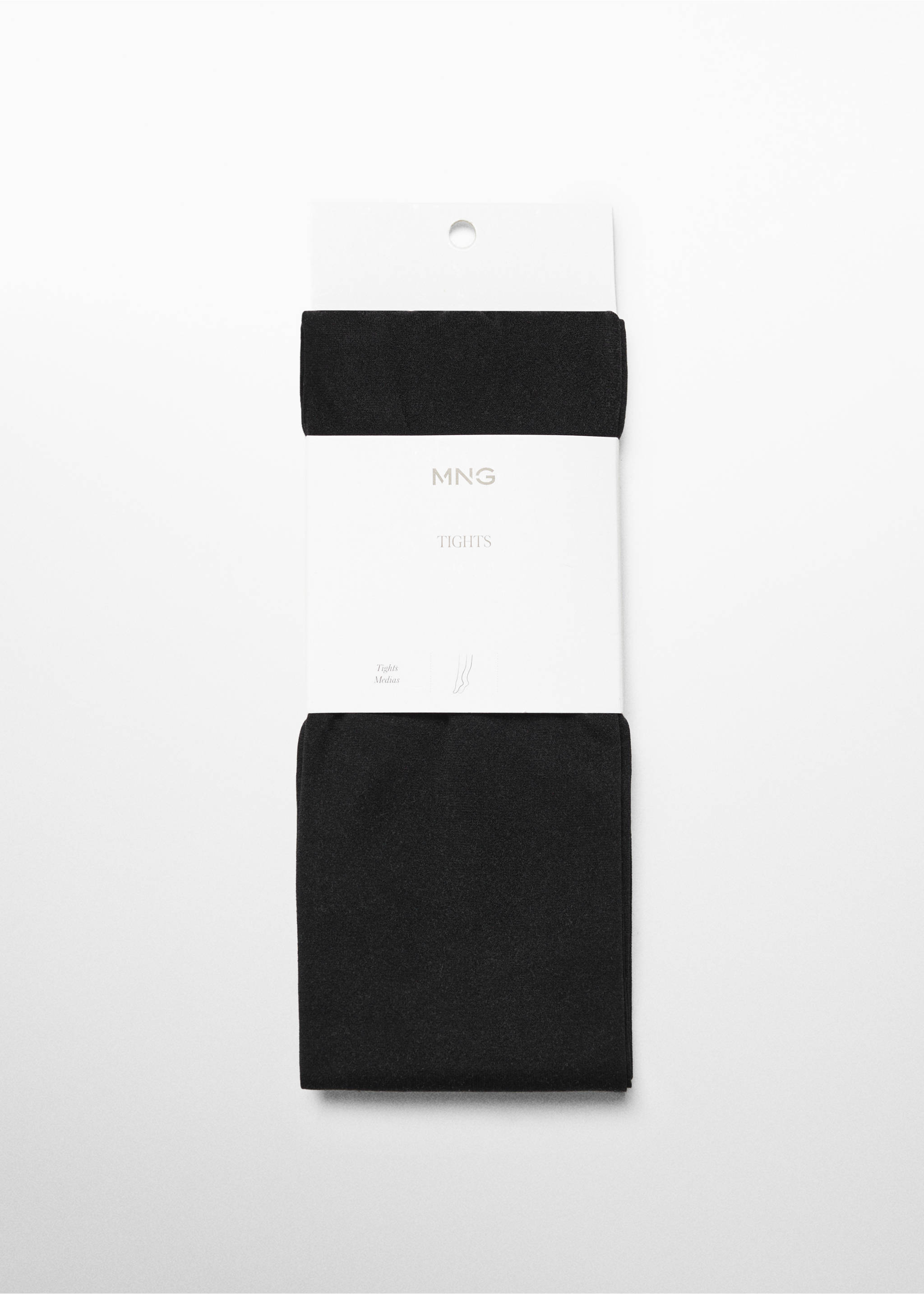 Farbige Basic-Strumpfhose - Artikel ohne Model, Schwarz. Ref: 57035792-00.