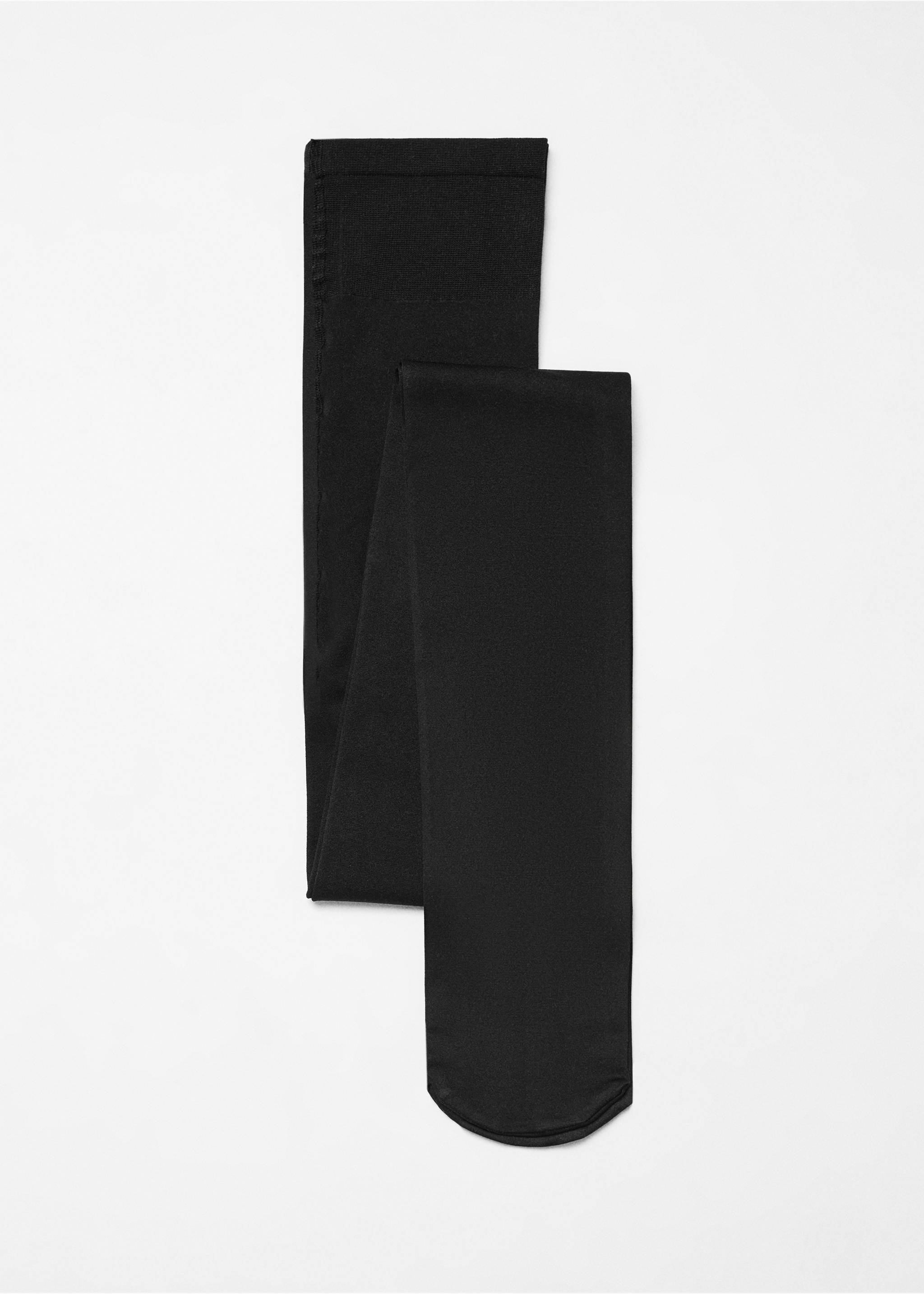 Farbige Basic-Strumpfhose - Mittlere Ansicht, Schwarz. Ref: 57035792-00.