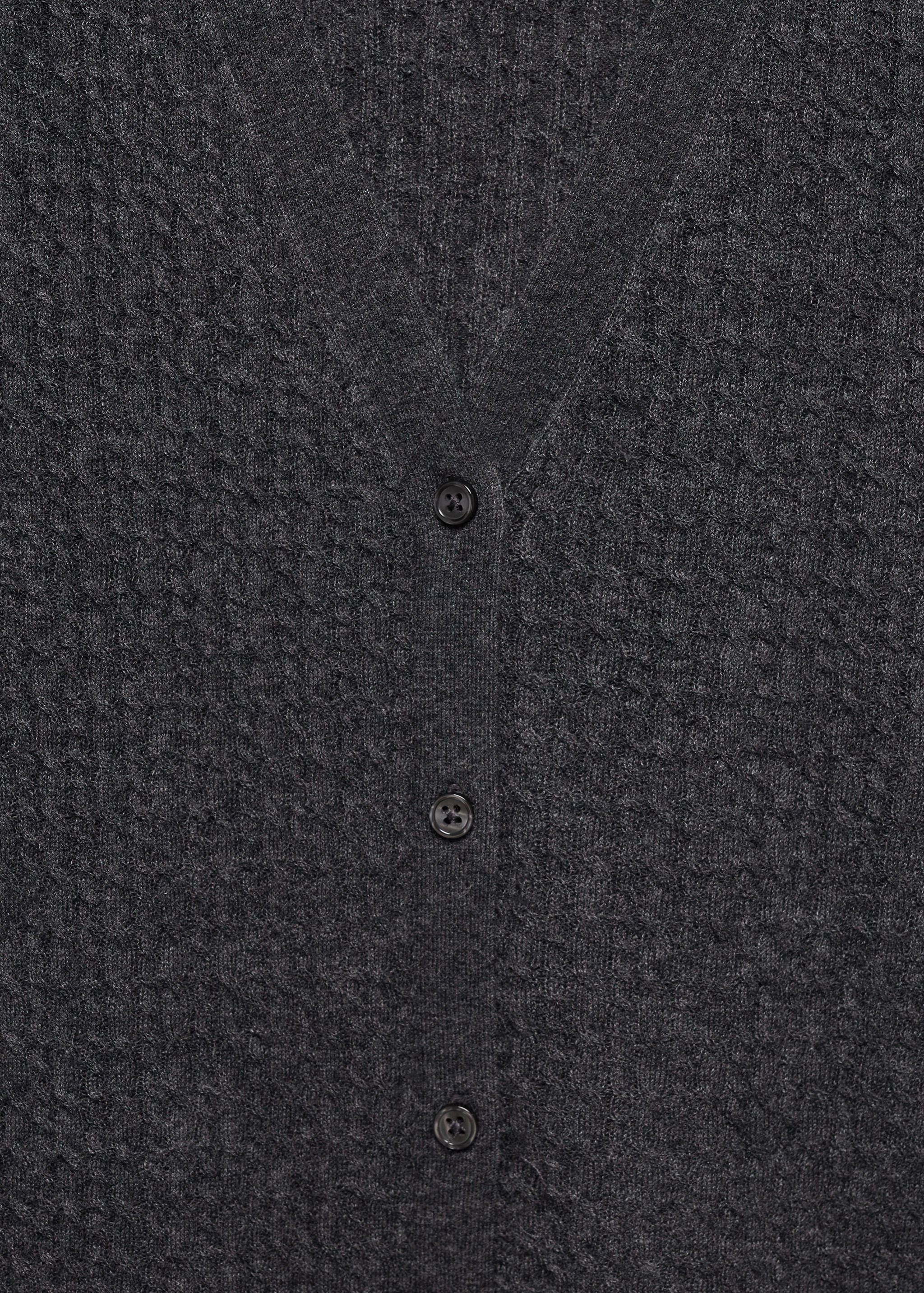 Twisted wool cardigan - Details of the article 8