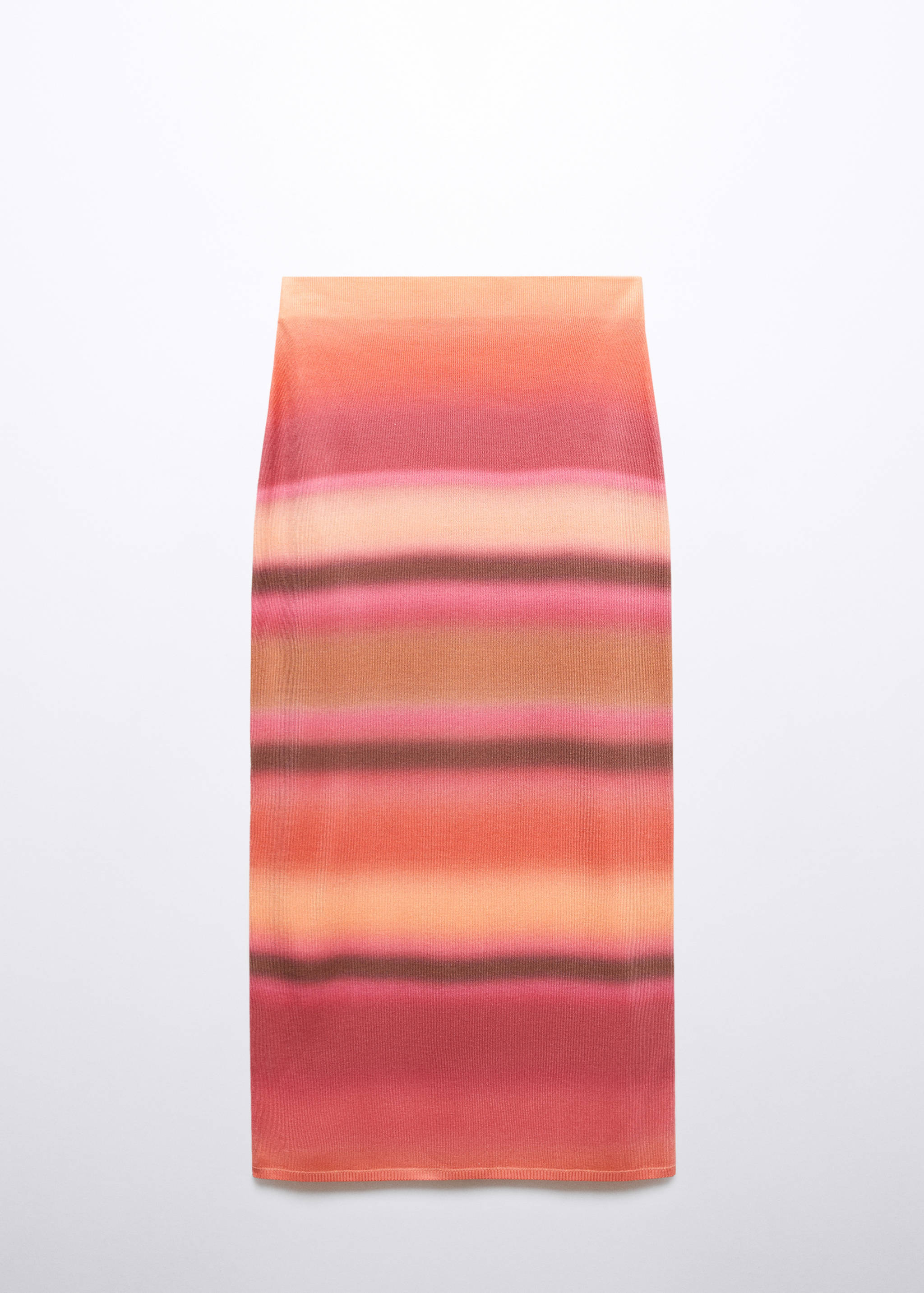 Gradient-print knitted skirt - Article without model