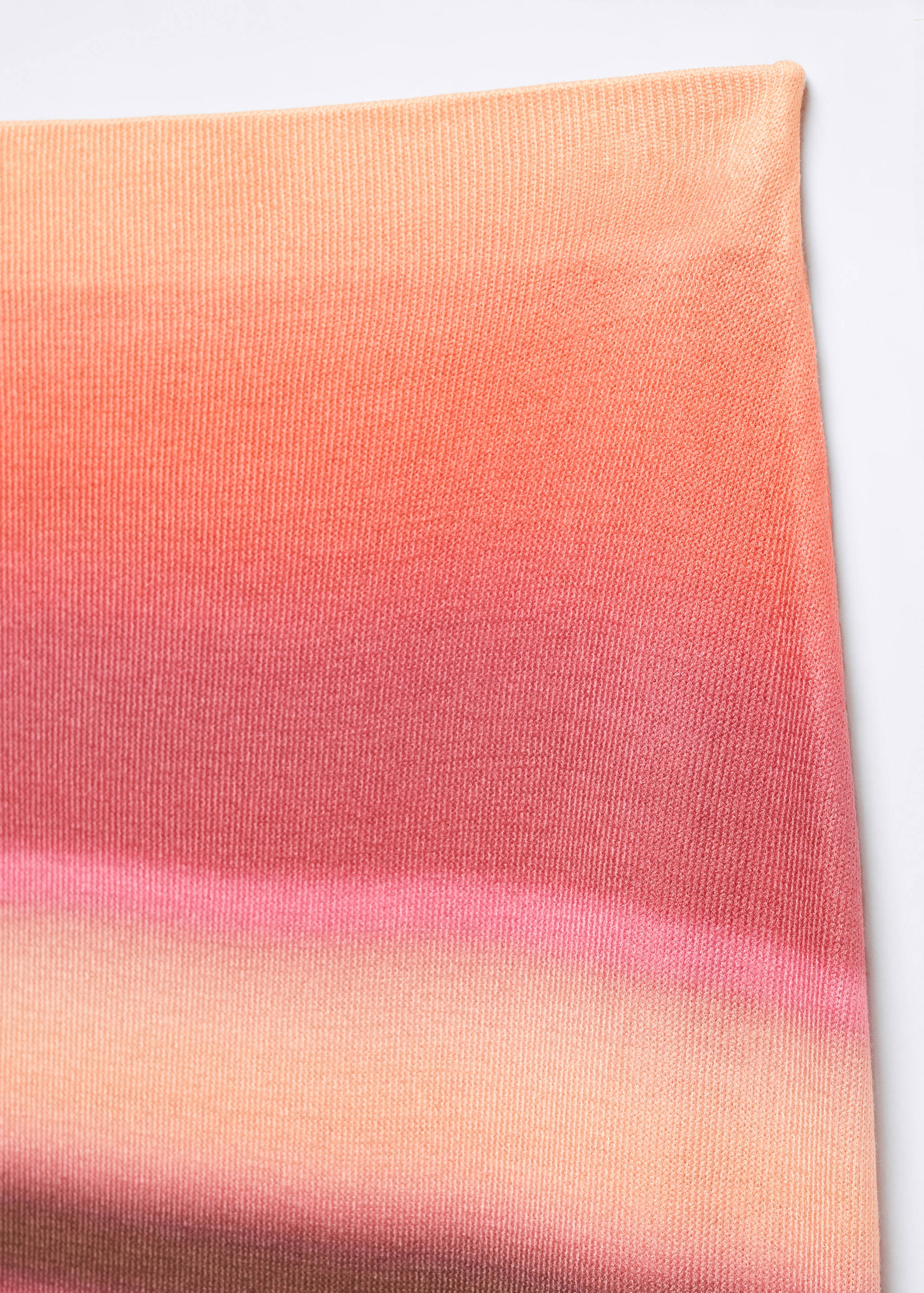 Gradient-print knitted skirt - Details of the article 8