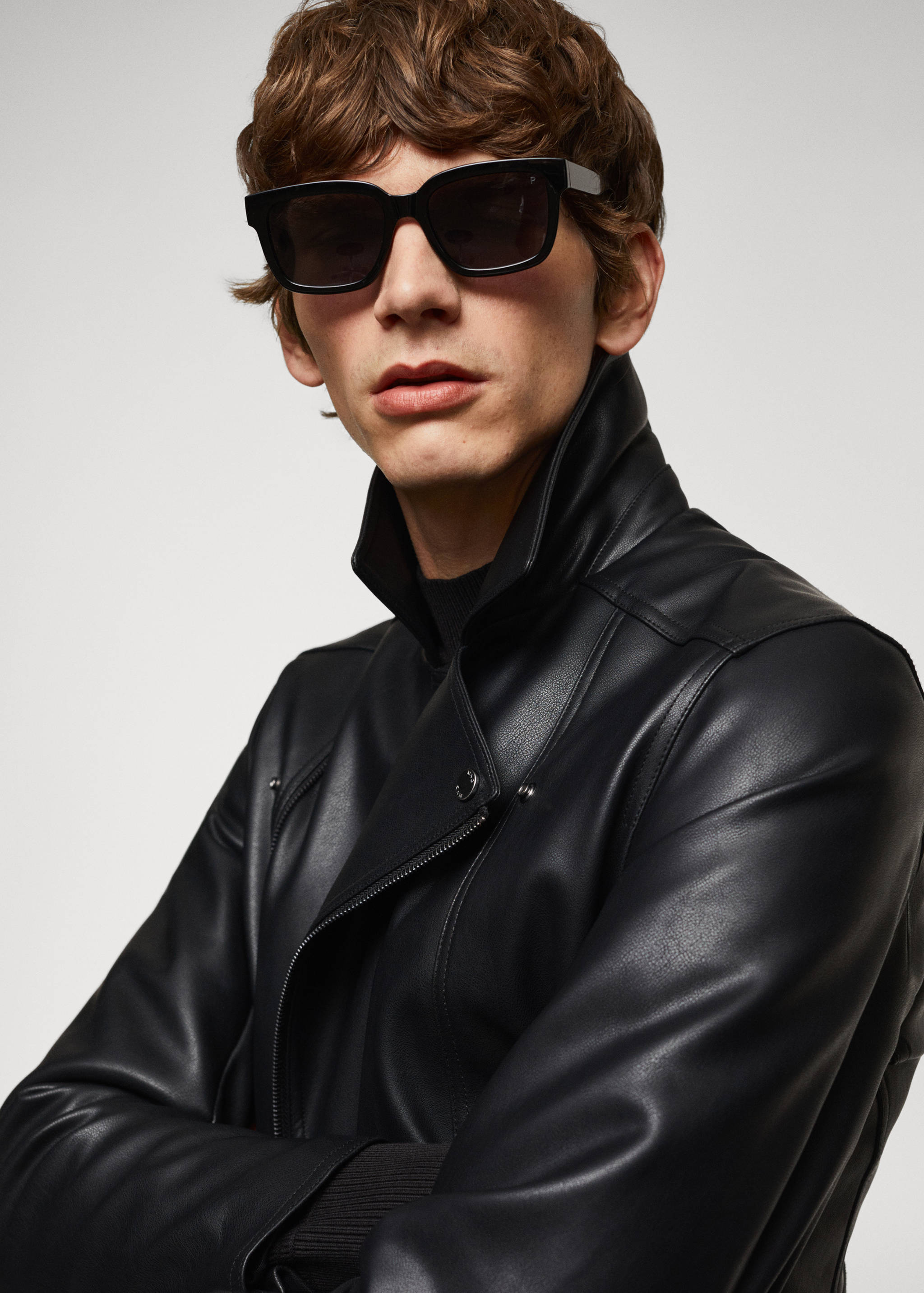 Chaqueta perfecto efecto piel - Detalle del artículo 4