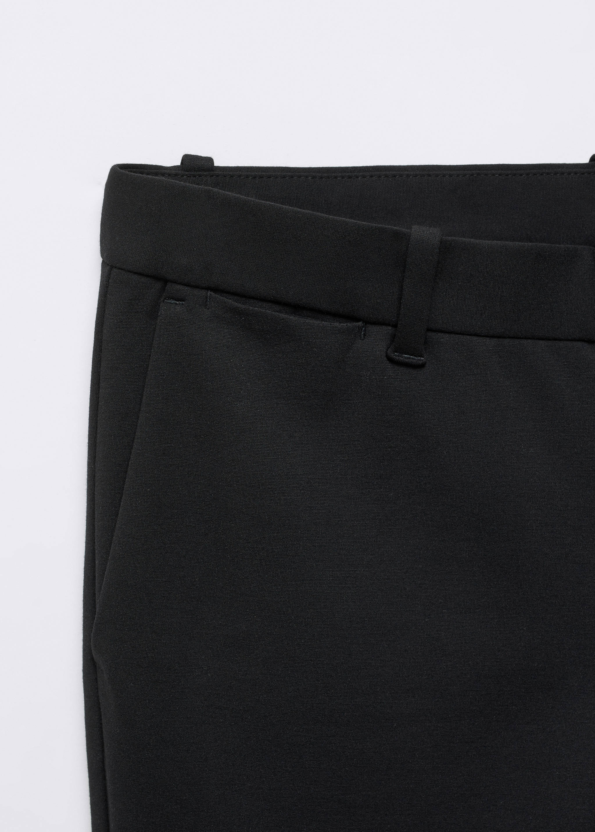 Calças slim fit de tecido comfort stretch - Pormenor do artigo 8