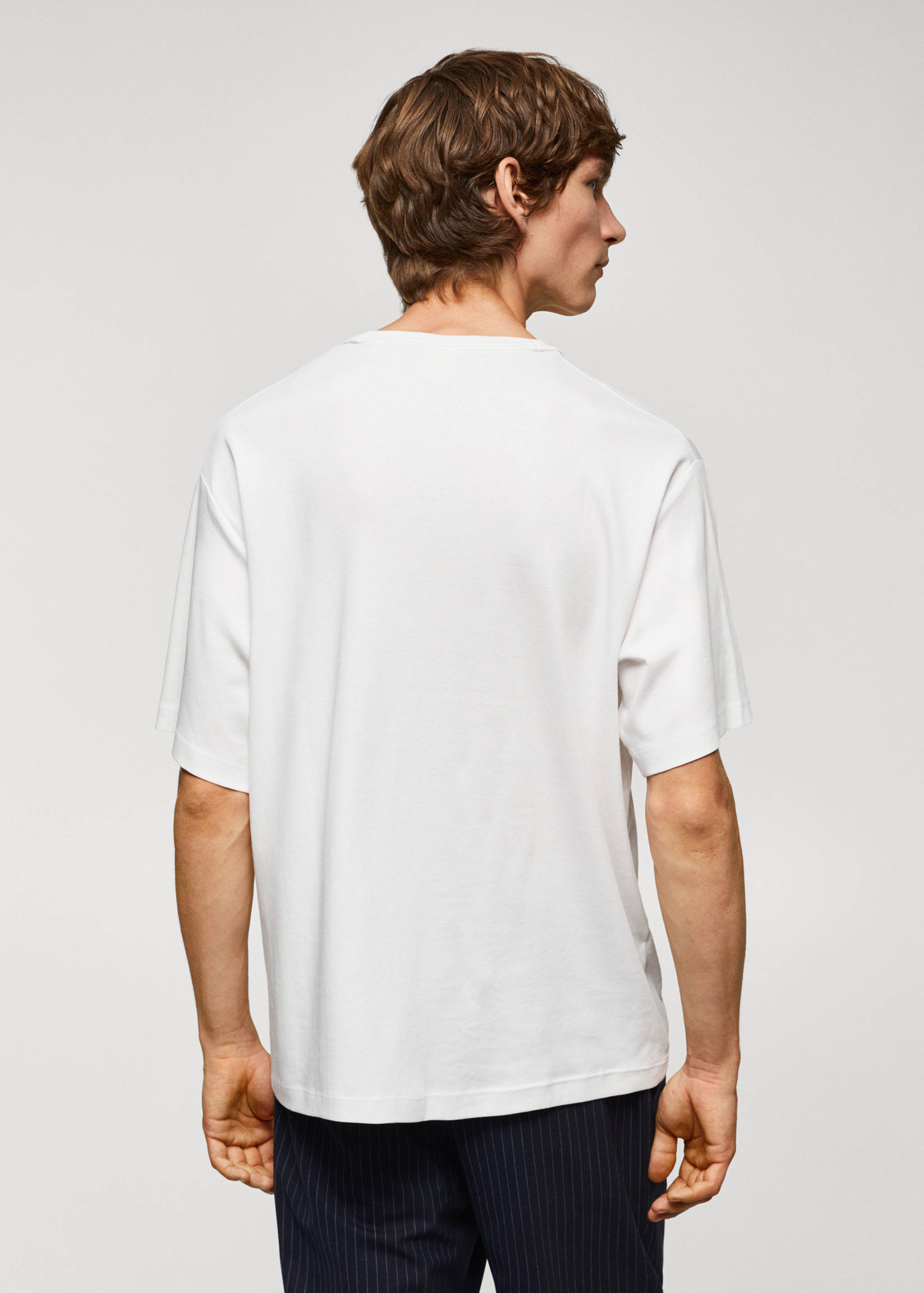 T-shirt 100 % coton relaxed-fit - Verso de l’article