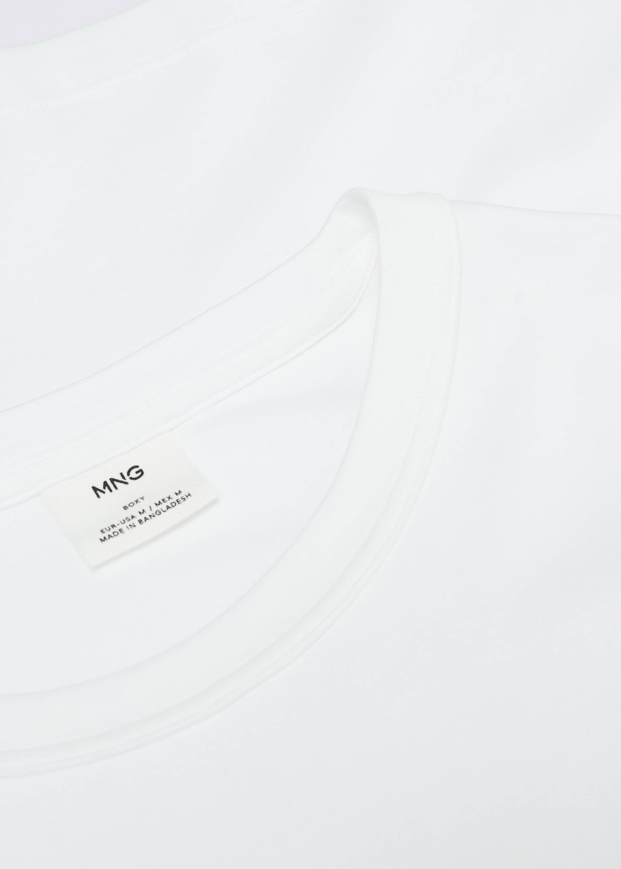 T-shirt 100 % coton relaxed-fit - Détail de l'article 8