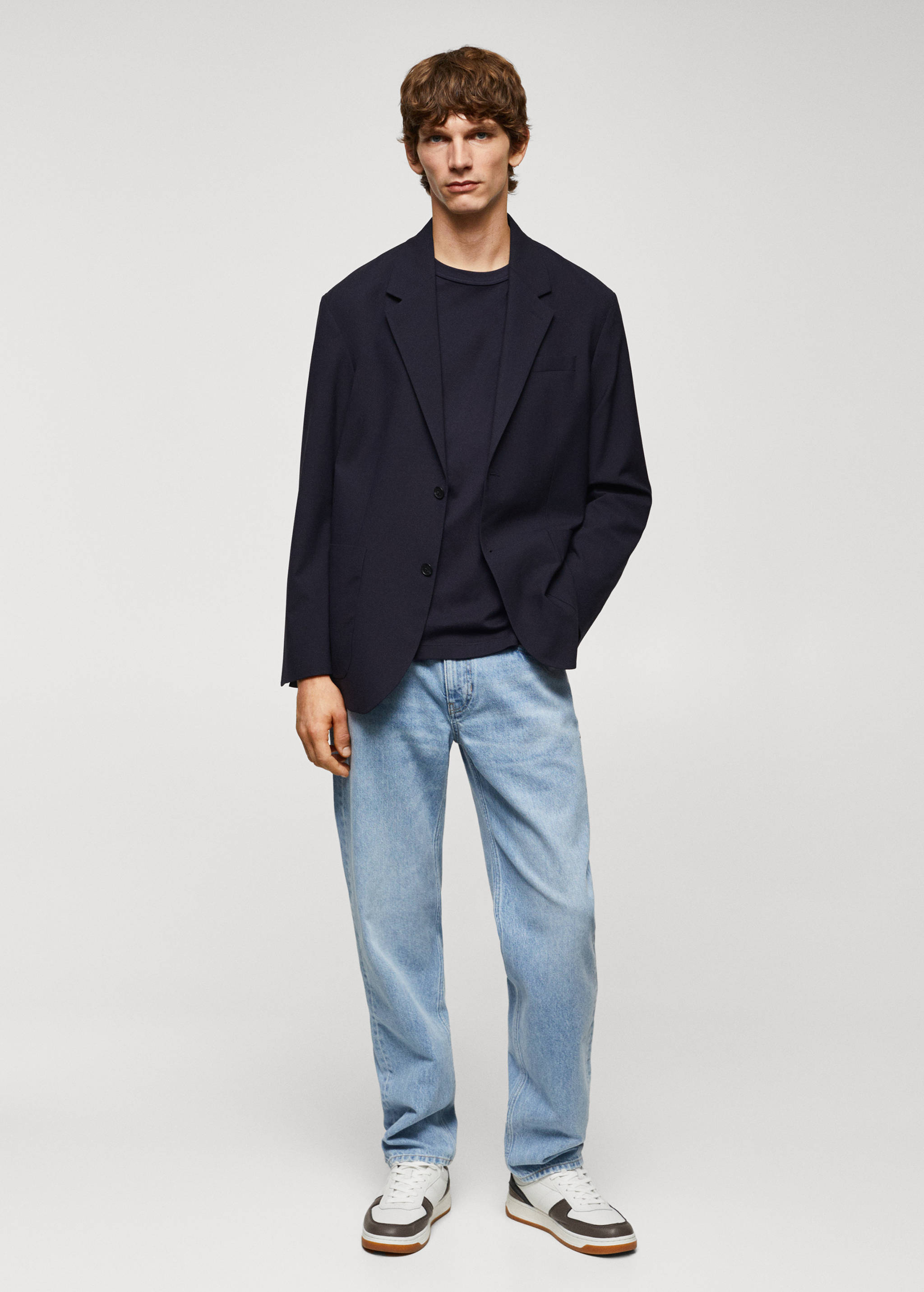 T-shirt 100 % coton relaxed-fit - Plan général