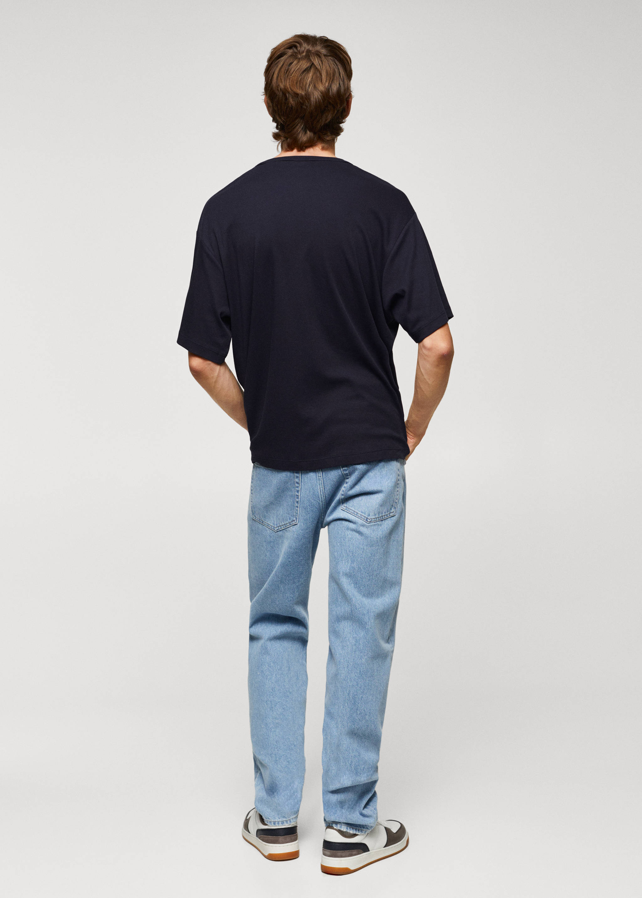 T-shirt 100 % coton relaxed-fit - Verso de l’article