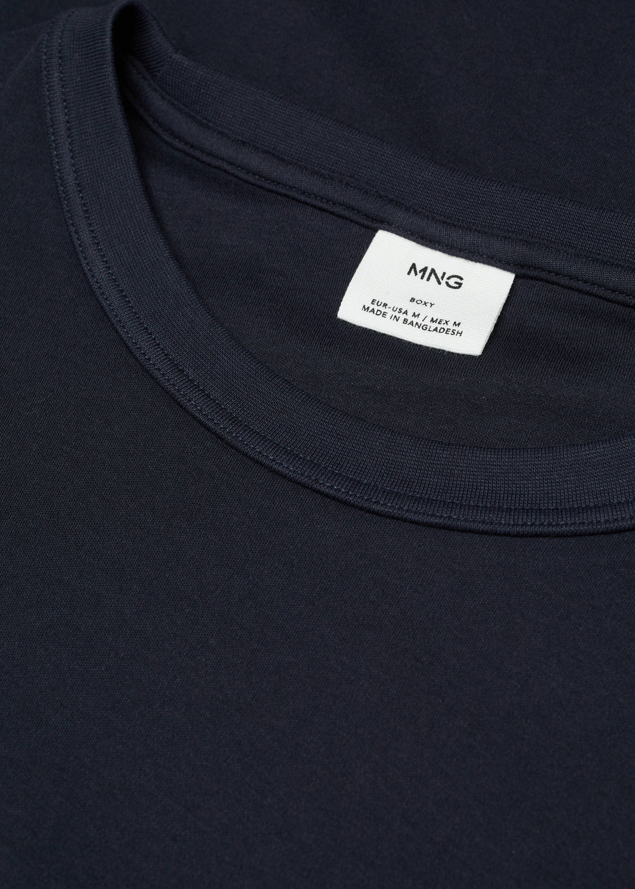 T-shirt 100 % coton relaxed-fit - Détail de l'article 8