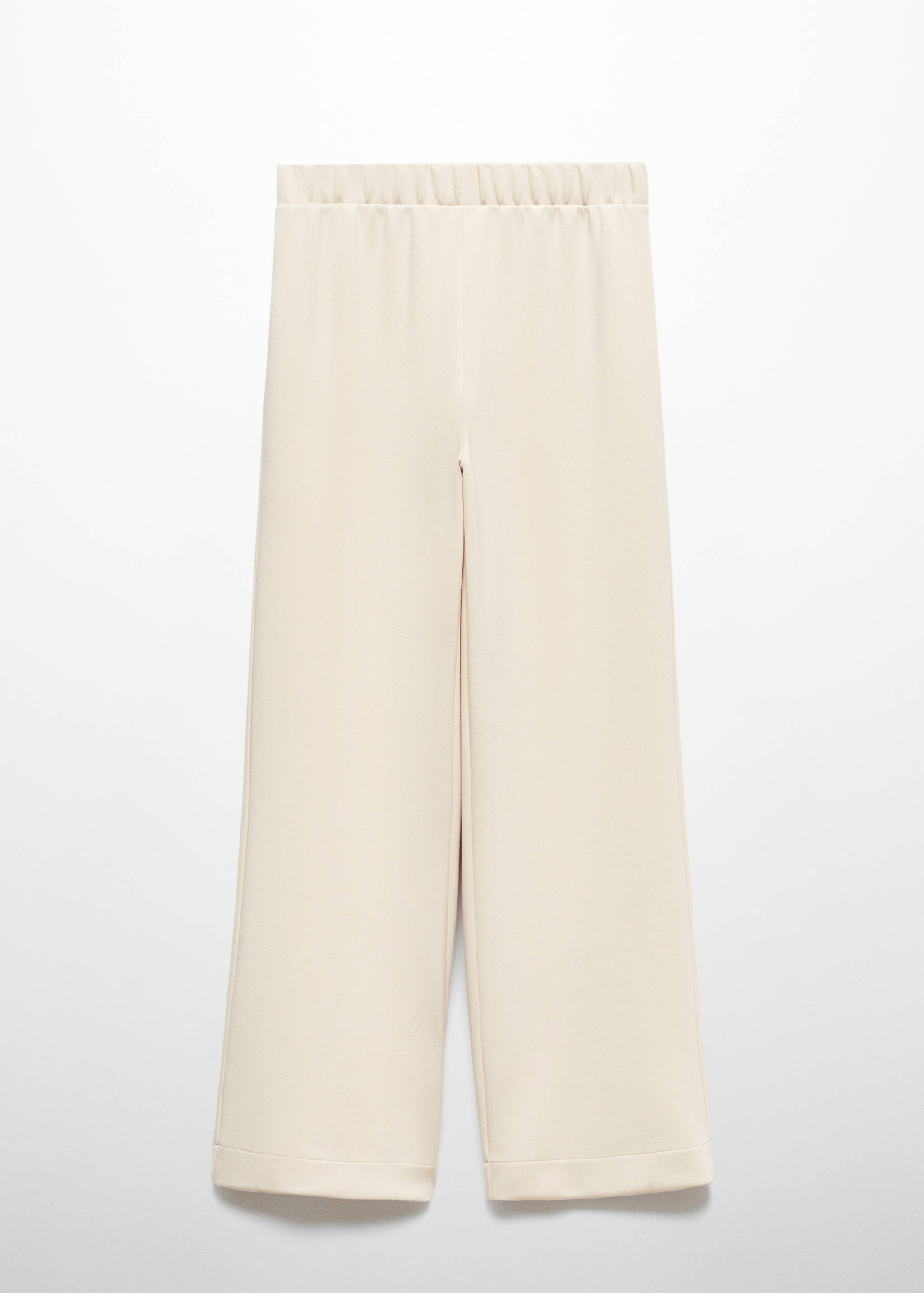 Wide leg trousers with elastic waist - Article without model