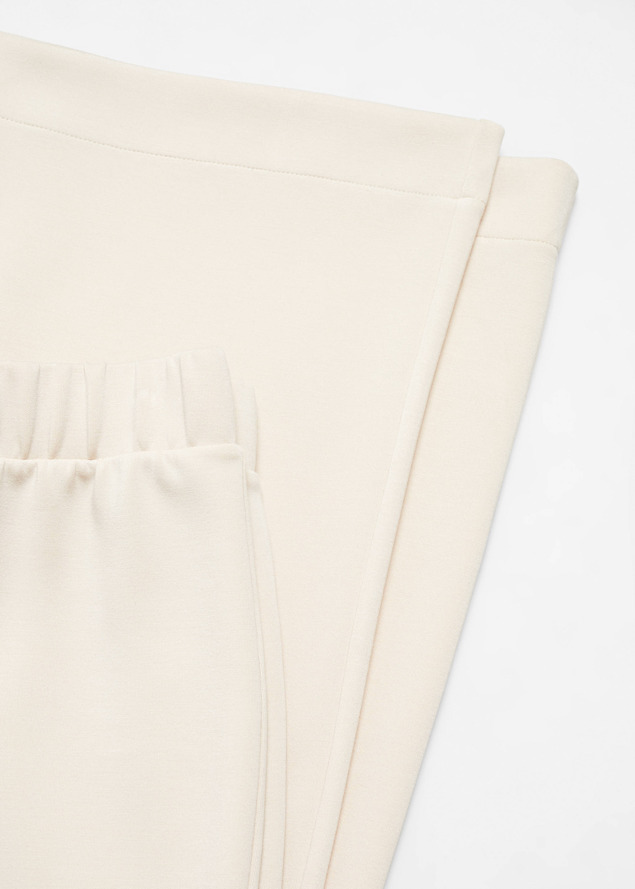 Wide leg trousers with elastic waist - Details of the article 8