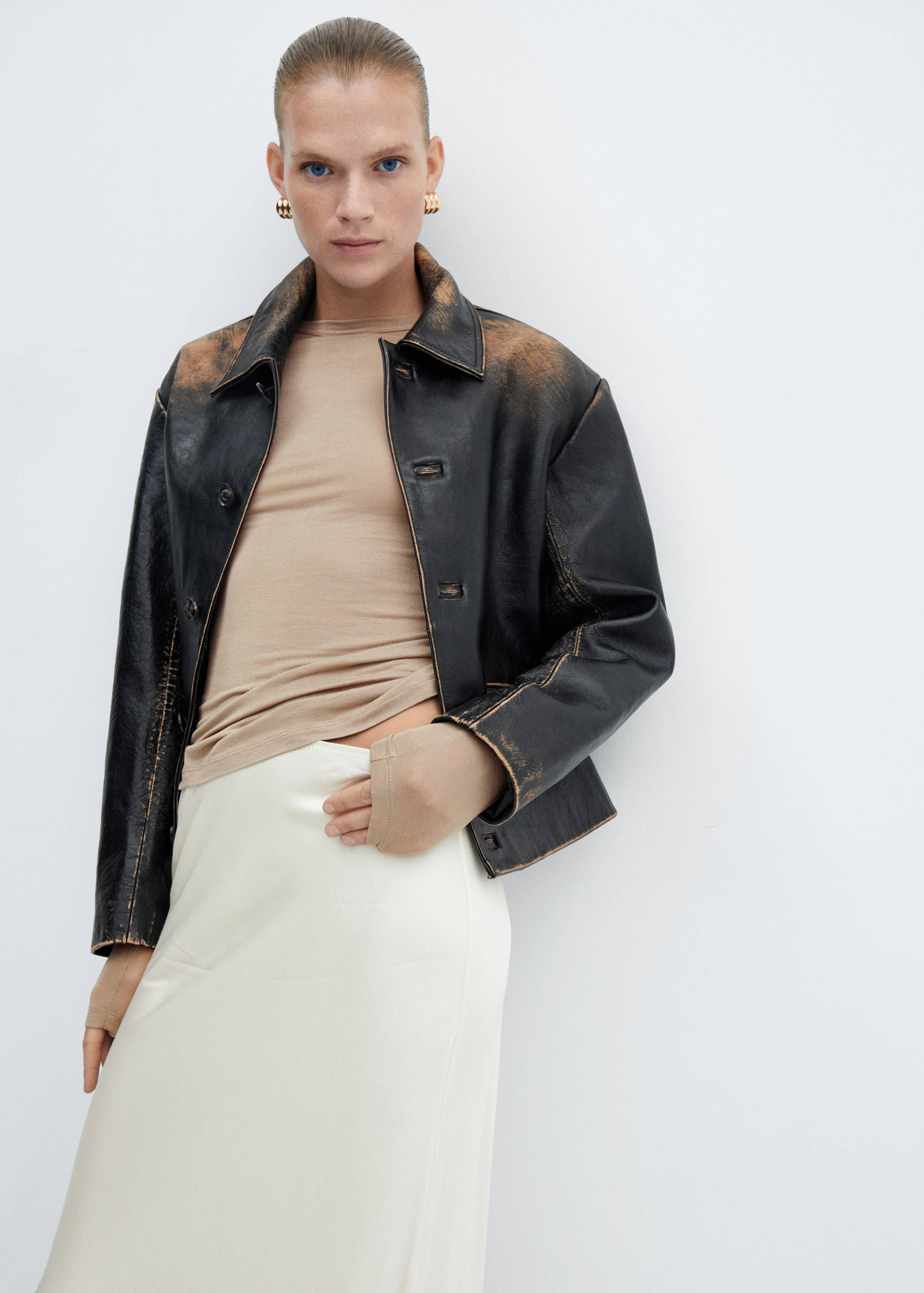 Langarm-T-Shirt mit Rundhals - Detail des Artikels 2