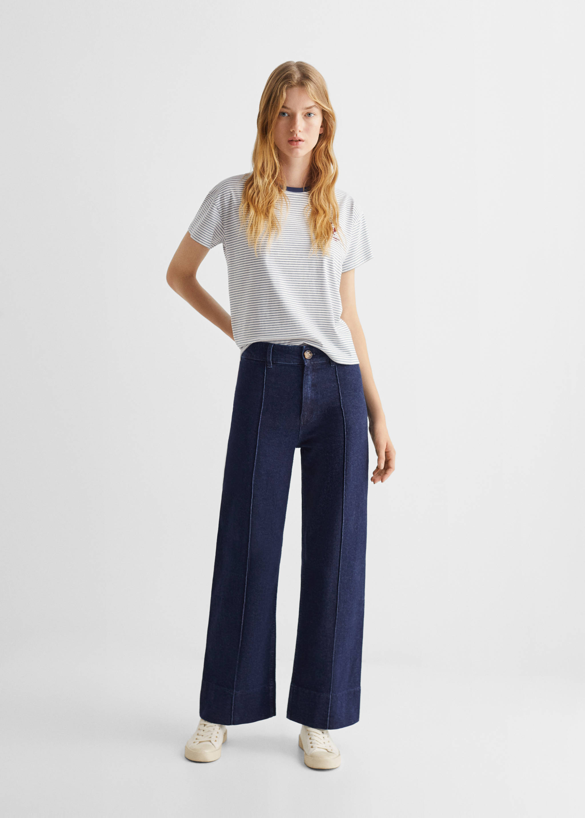 Striped cotton T-shirt - General plane