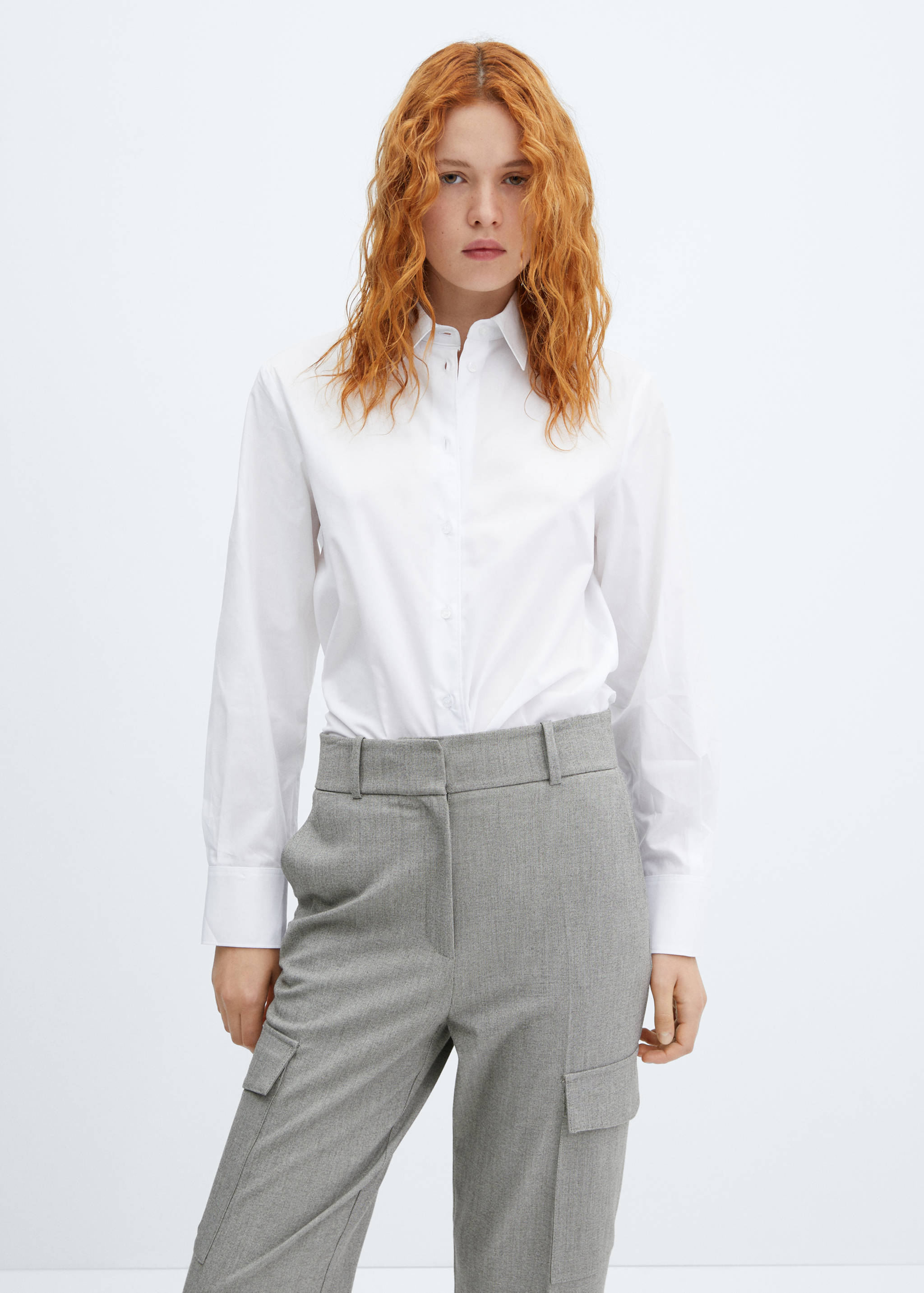 Suit pants with side pockets - Details of the article 1