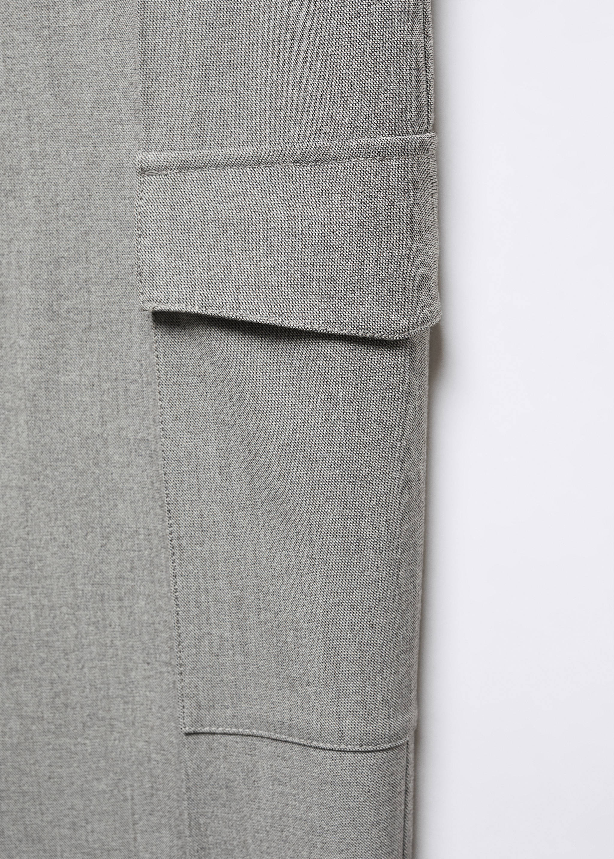 Suit pants with side pockets - Details of the article 8