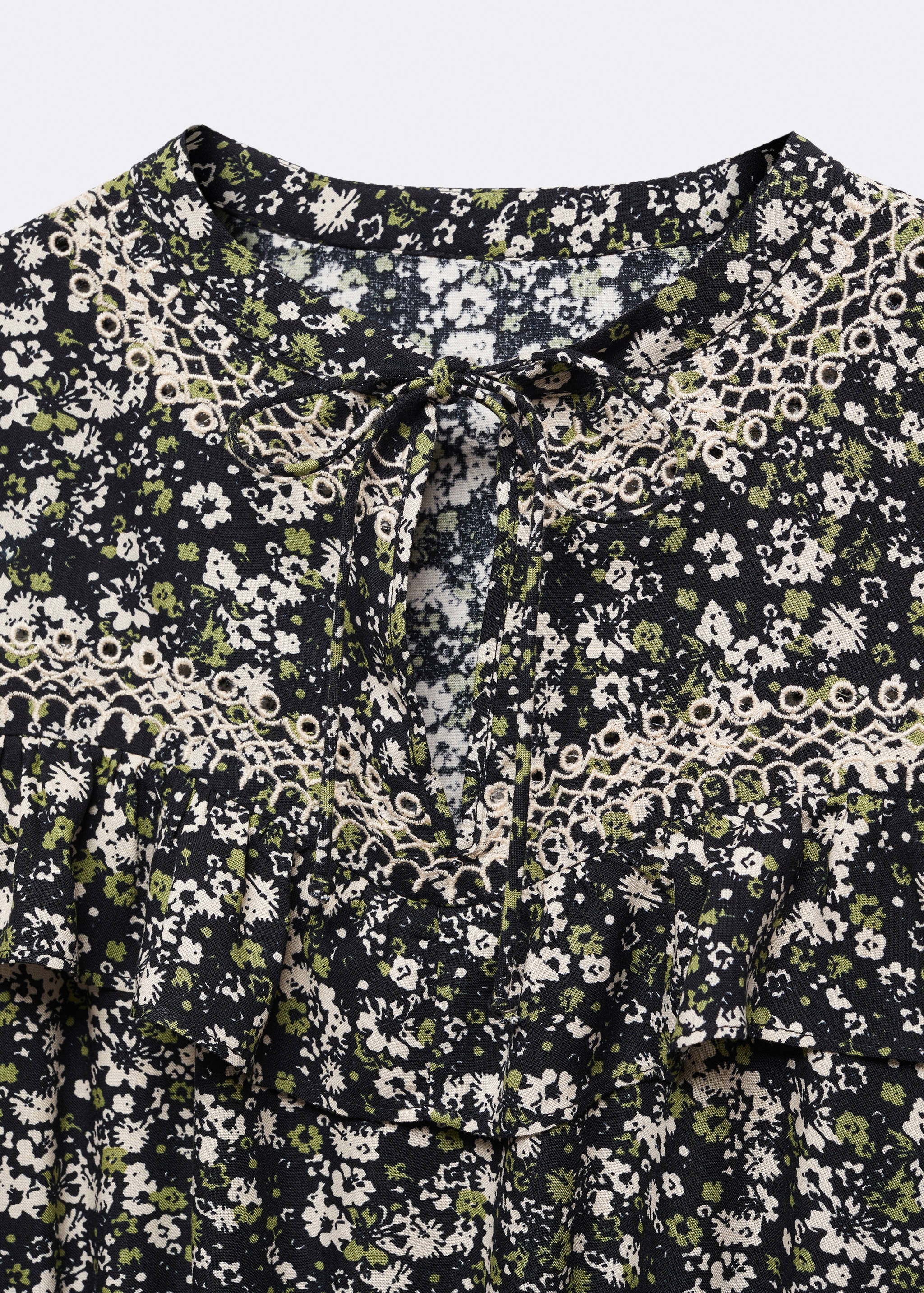 Blusa estampado flores - Detalle del artículo 8
