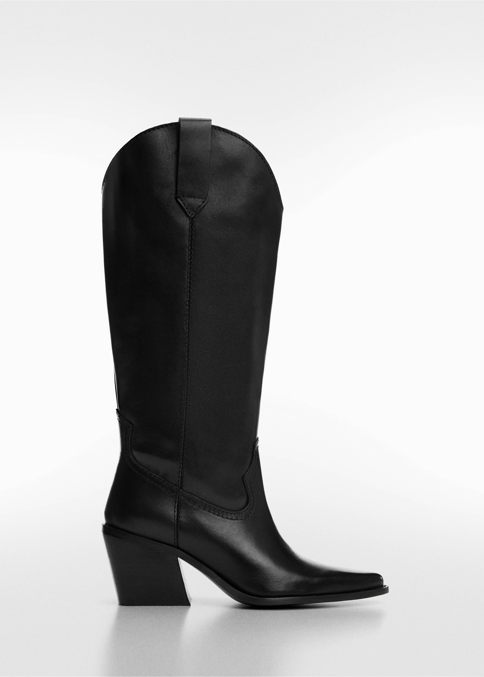 Cowboy leather boots - Article without model, Black. Ref: 57036012-00.