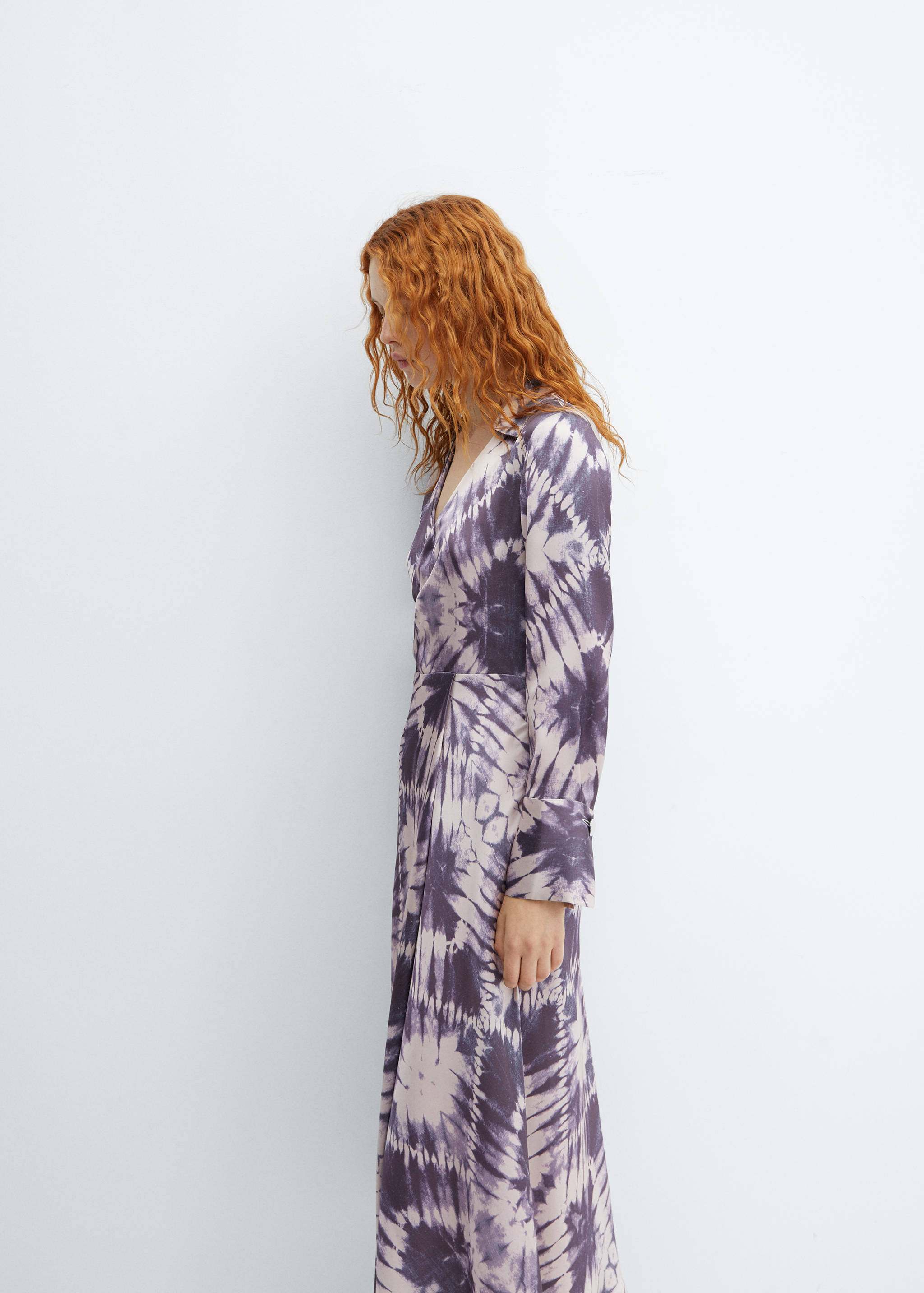 Robe tie and dye satinée - Détail de l'article 2