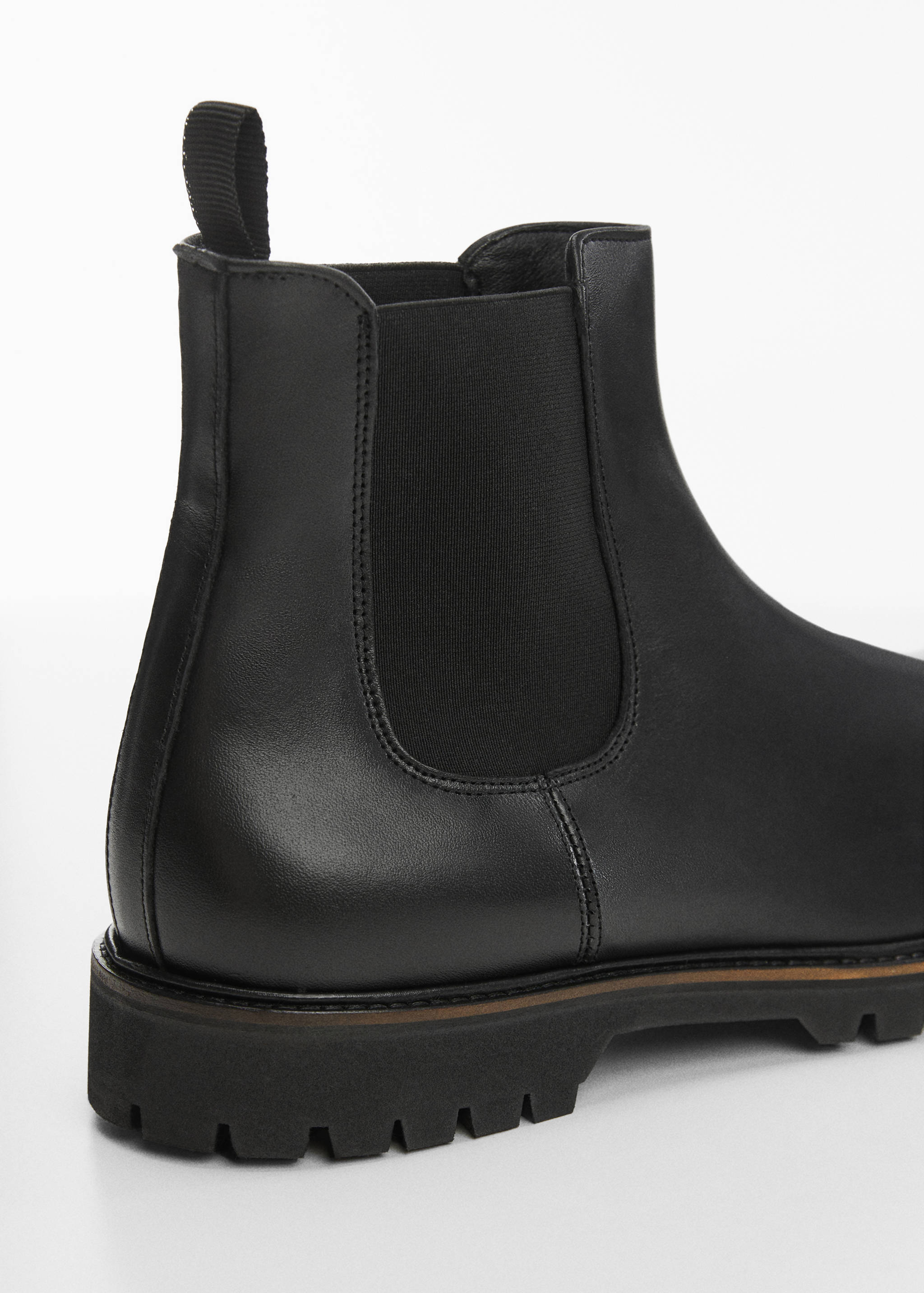 Leren chelsea boots met trackzolen - Detail van het artikel 1