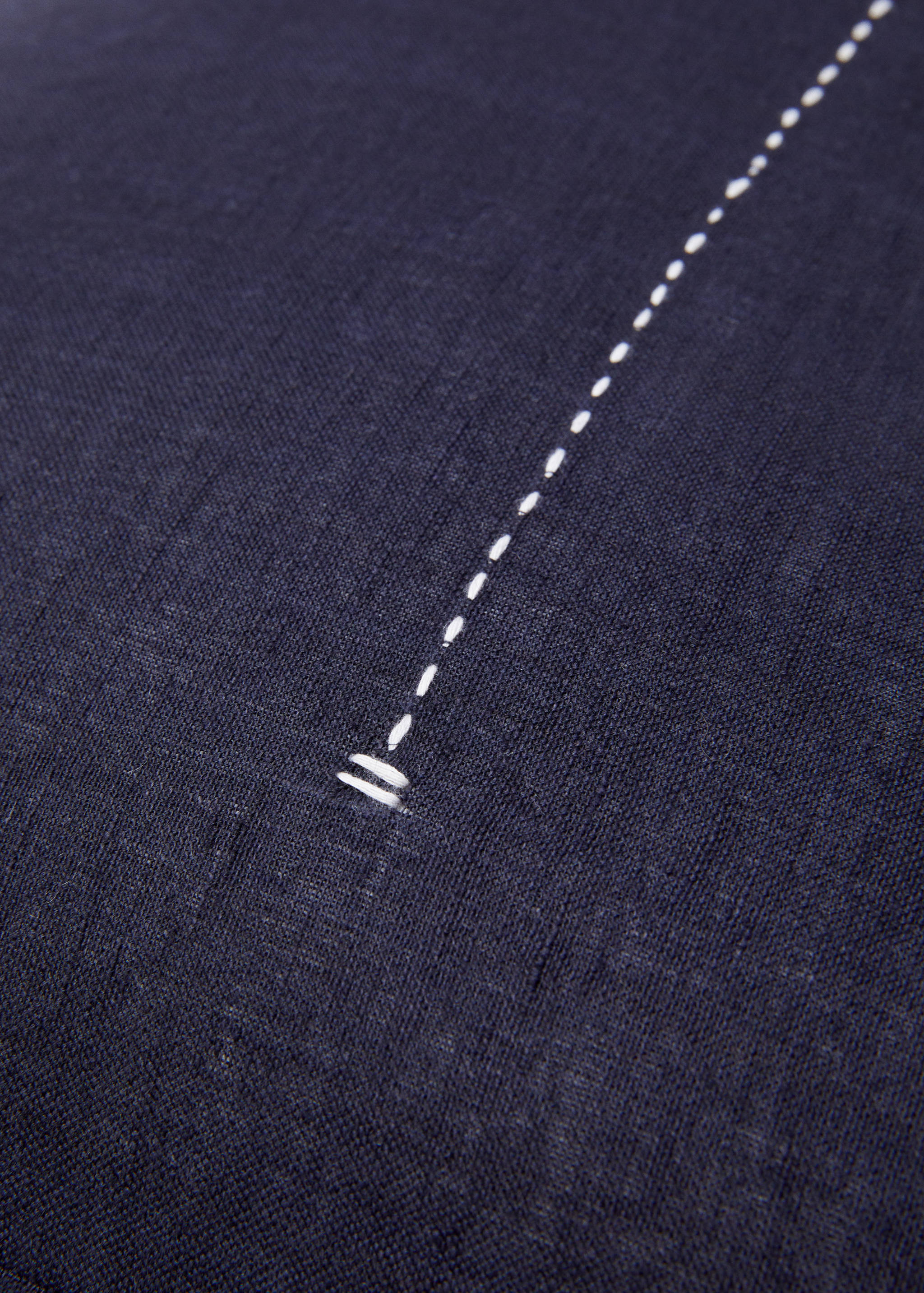 Kissenbezug mit Steppnaht 50 x 75 cm - Detail des Artikels 3