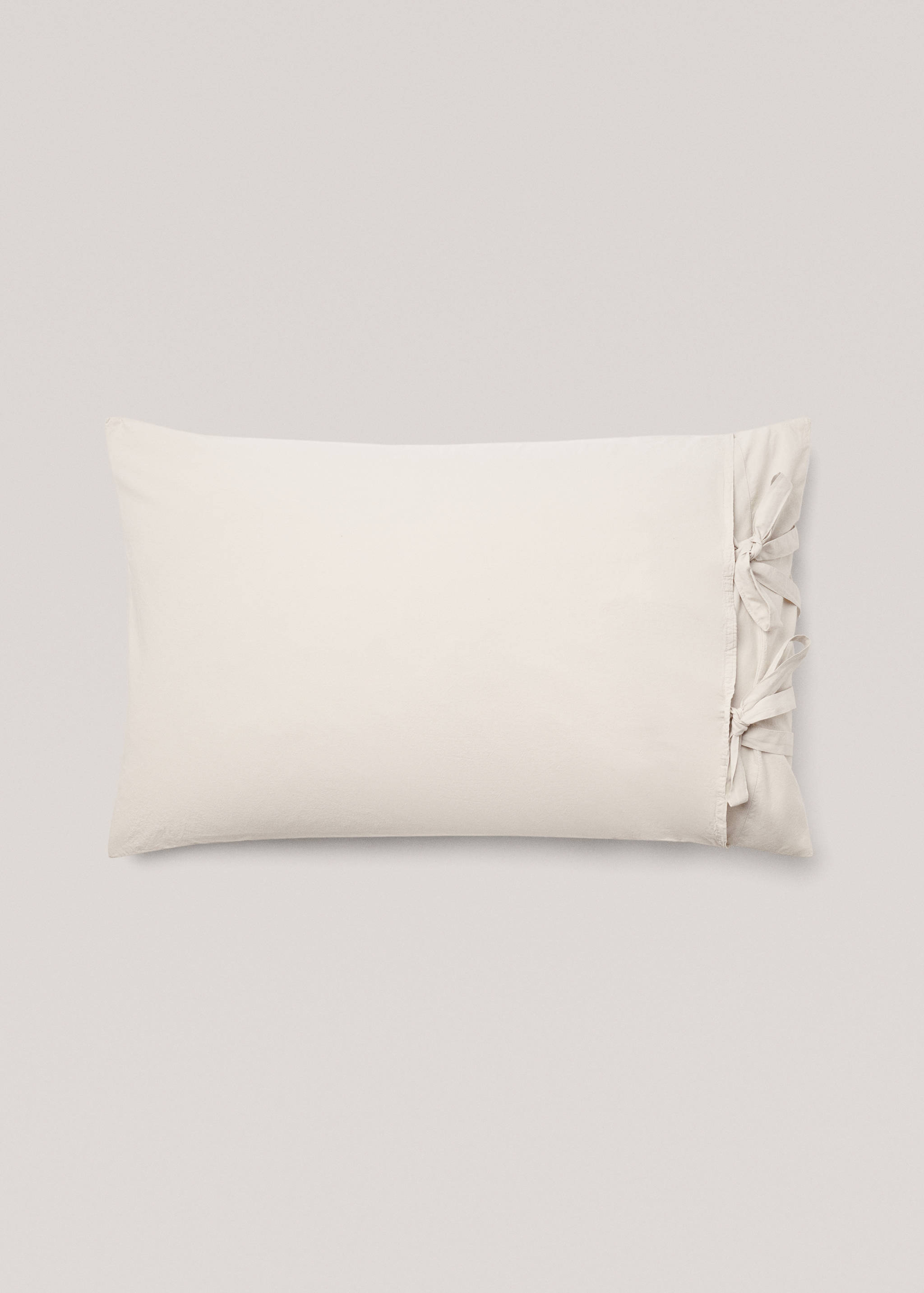 Povlak na polštář praná bavlna 50 x 75 cm - Detail zboží 3