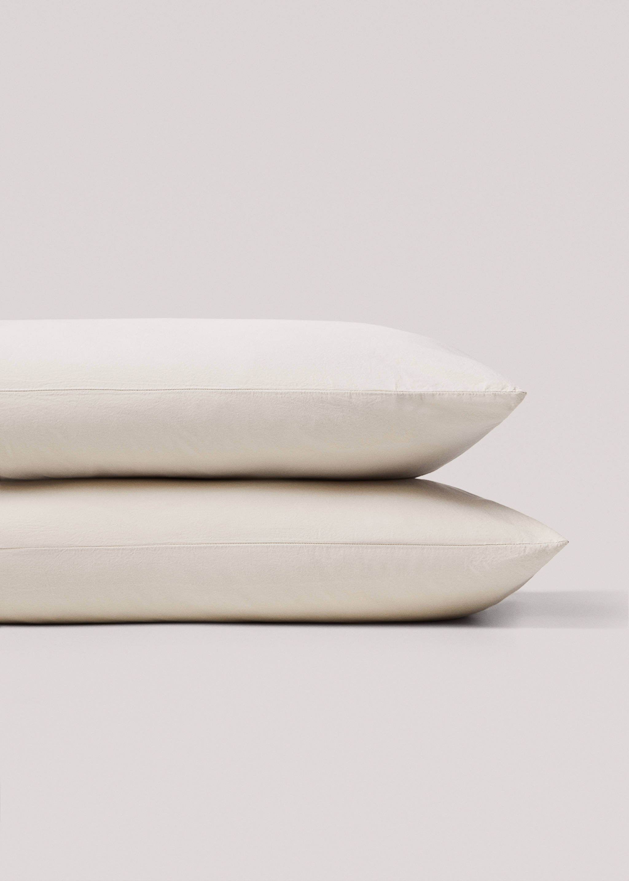 Povlak na polštář praná bavlna 50 x 75 cm - Detail zboží 4