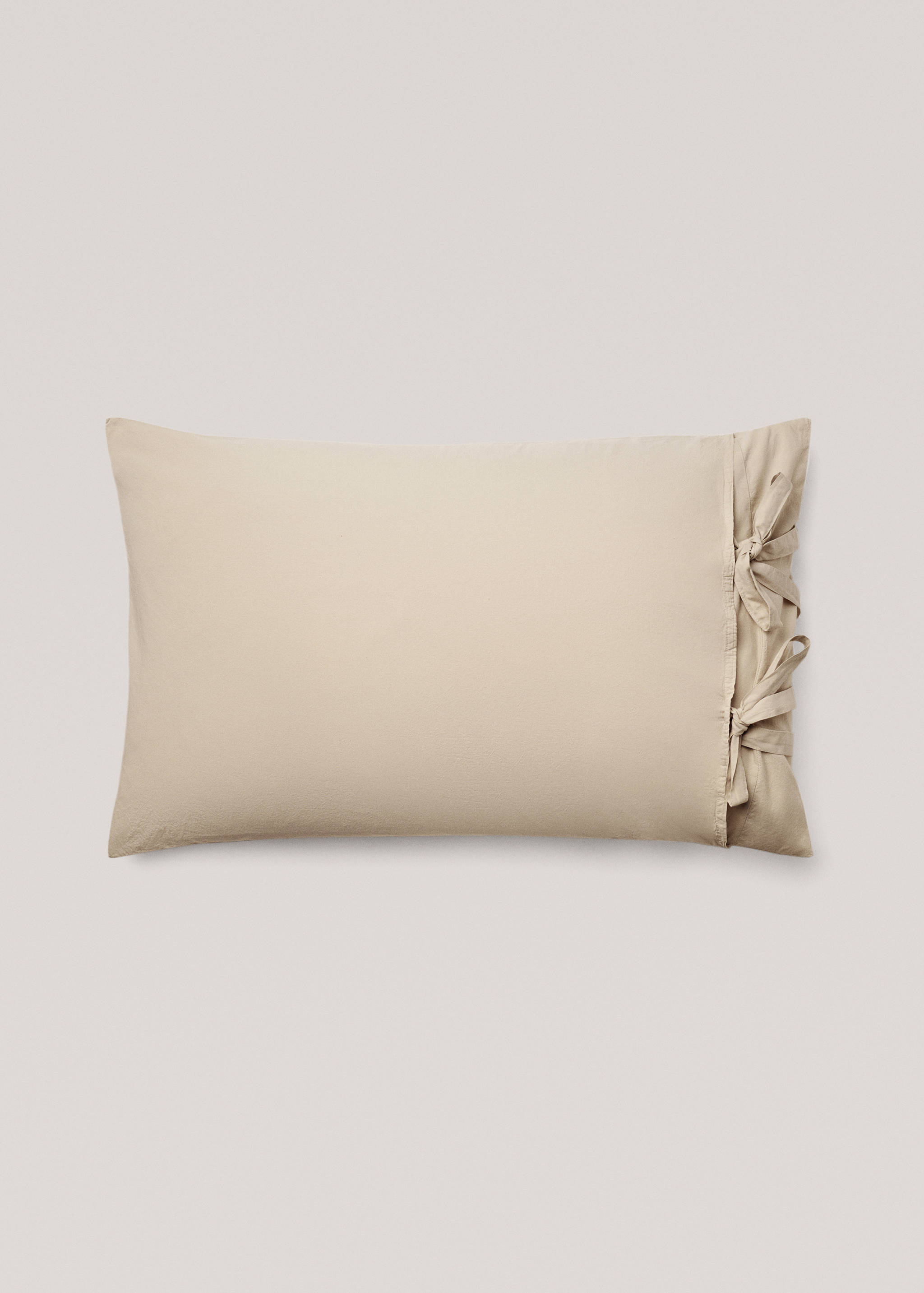 Povlak na polštář praná bavlna 50 x 75 cm - Detail zboží 3