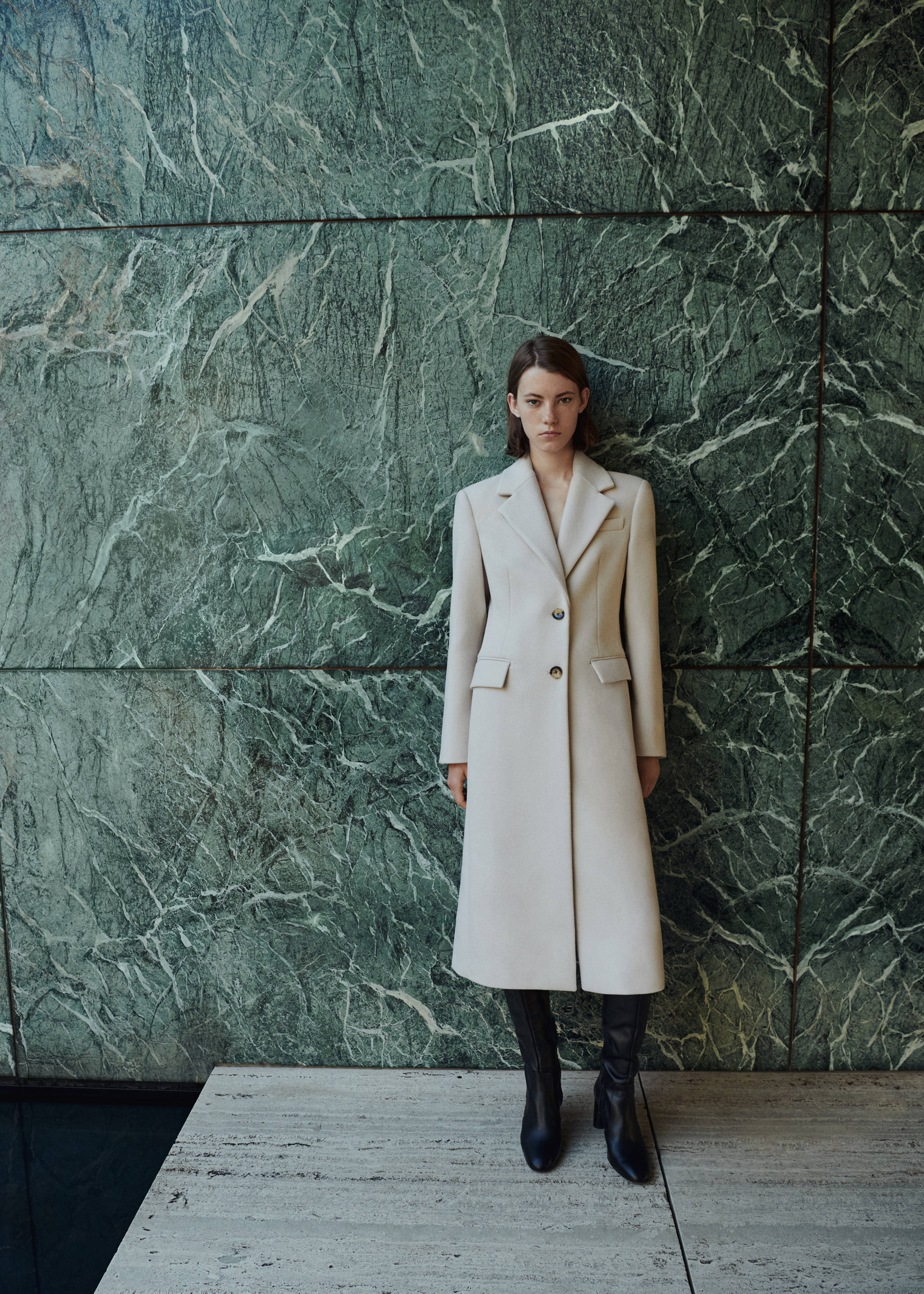 Manteau long en laine - Détail de l'article 6