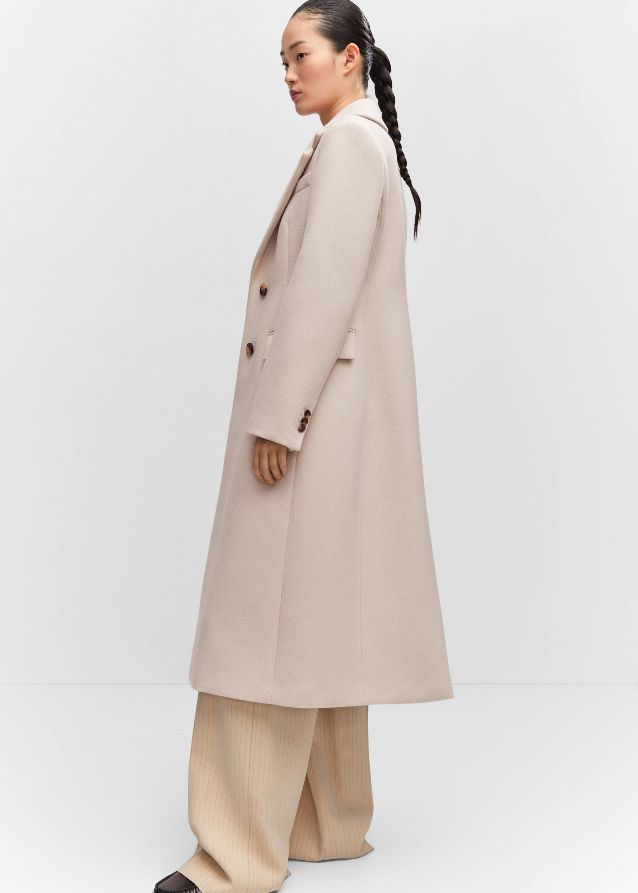 Manteau long en laine - Détail de l'article 2