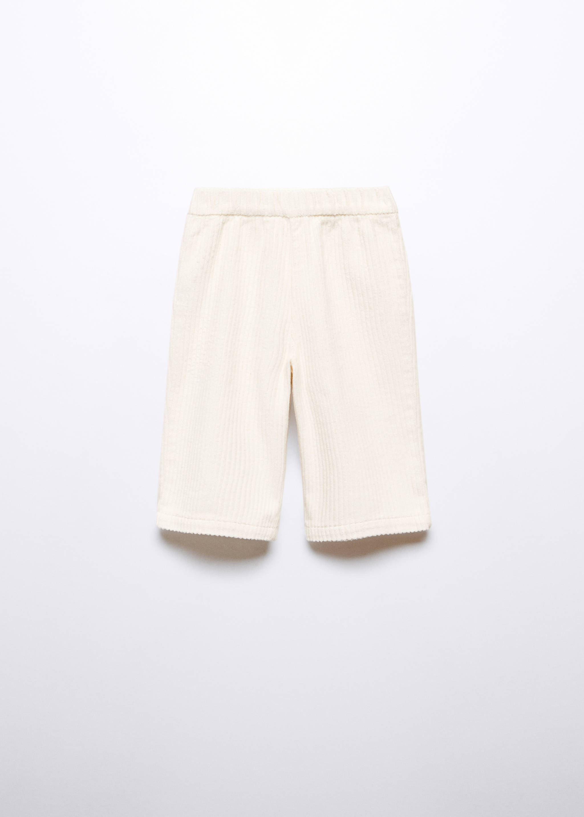 Corduroy culotte trousers - Article without model