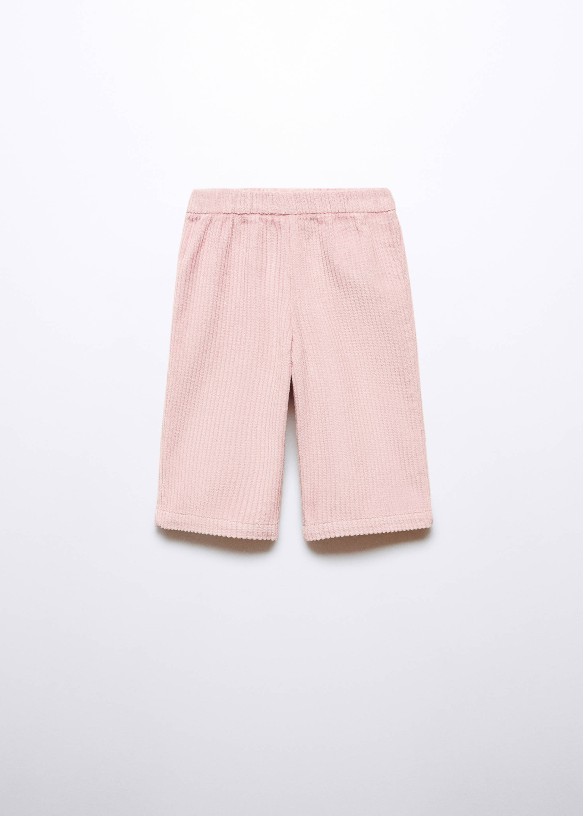 Corduroy culotte trousers - Article without model