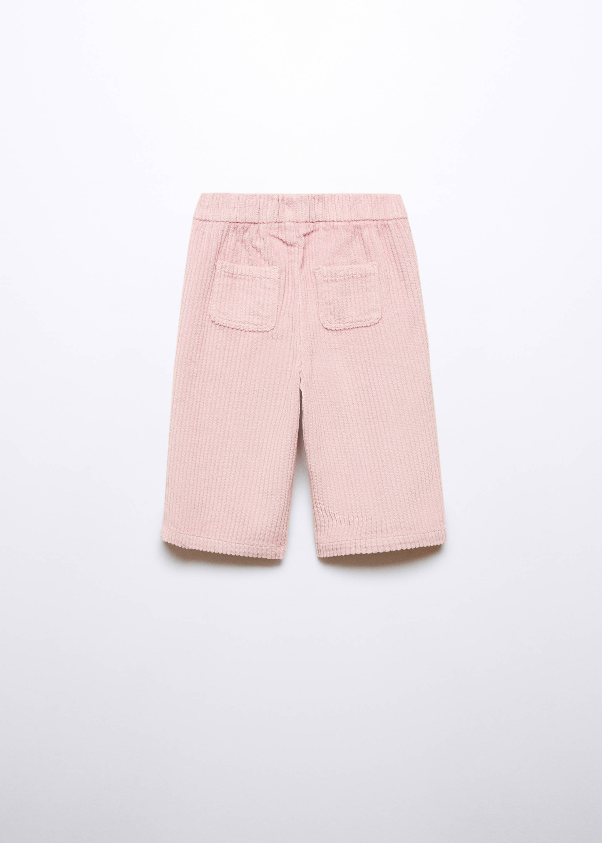 Corduroy culotte trousers - Reverse of the article