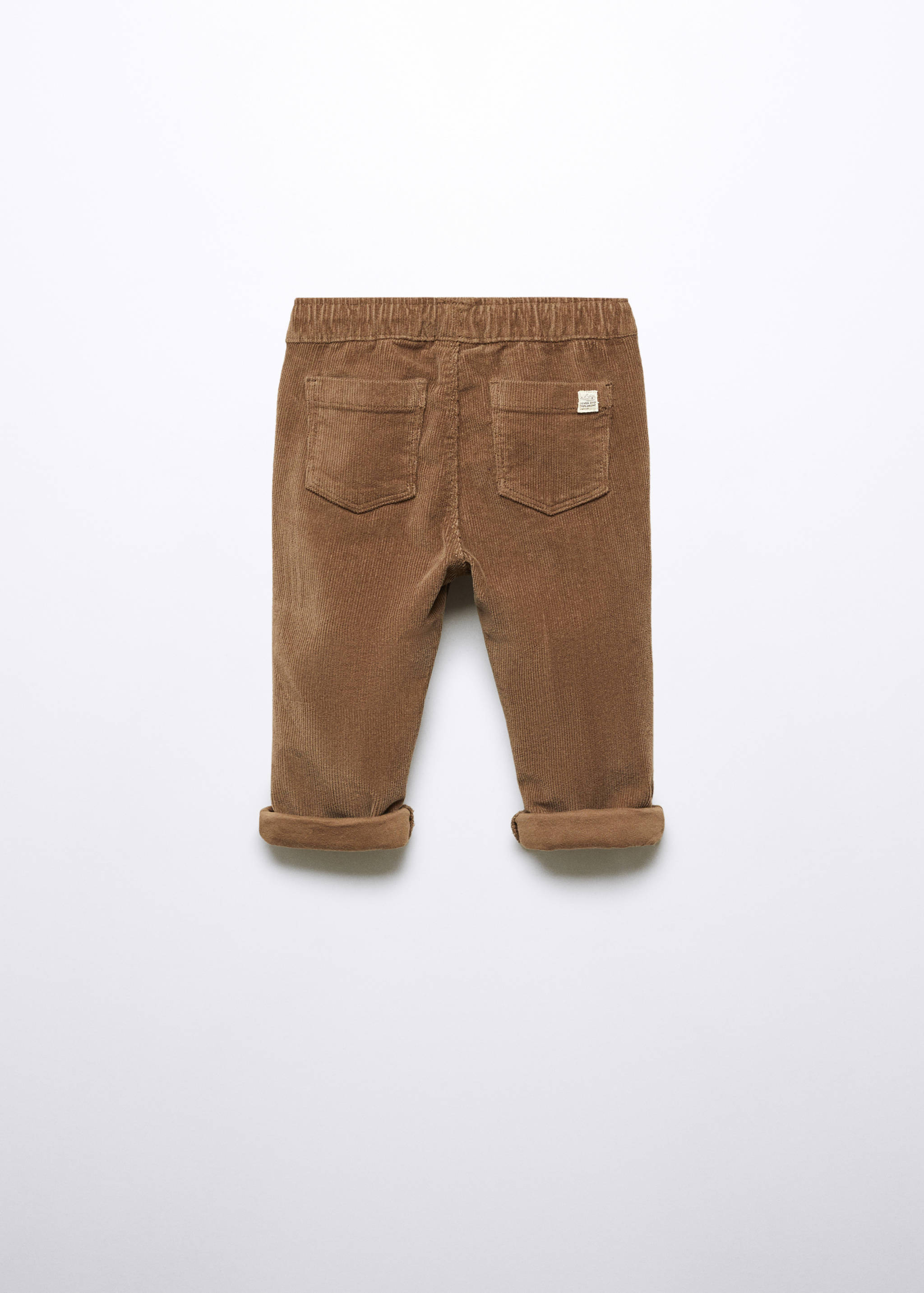 Jogger Pants aus Cord - Rückseite des Artikels