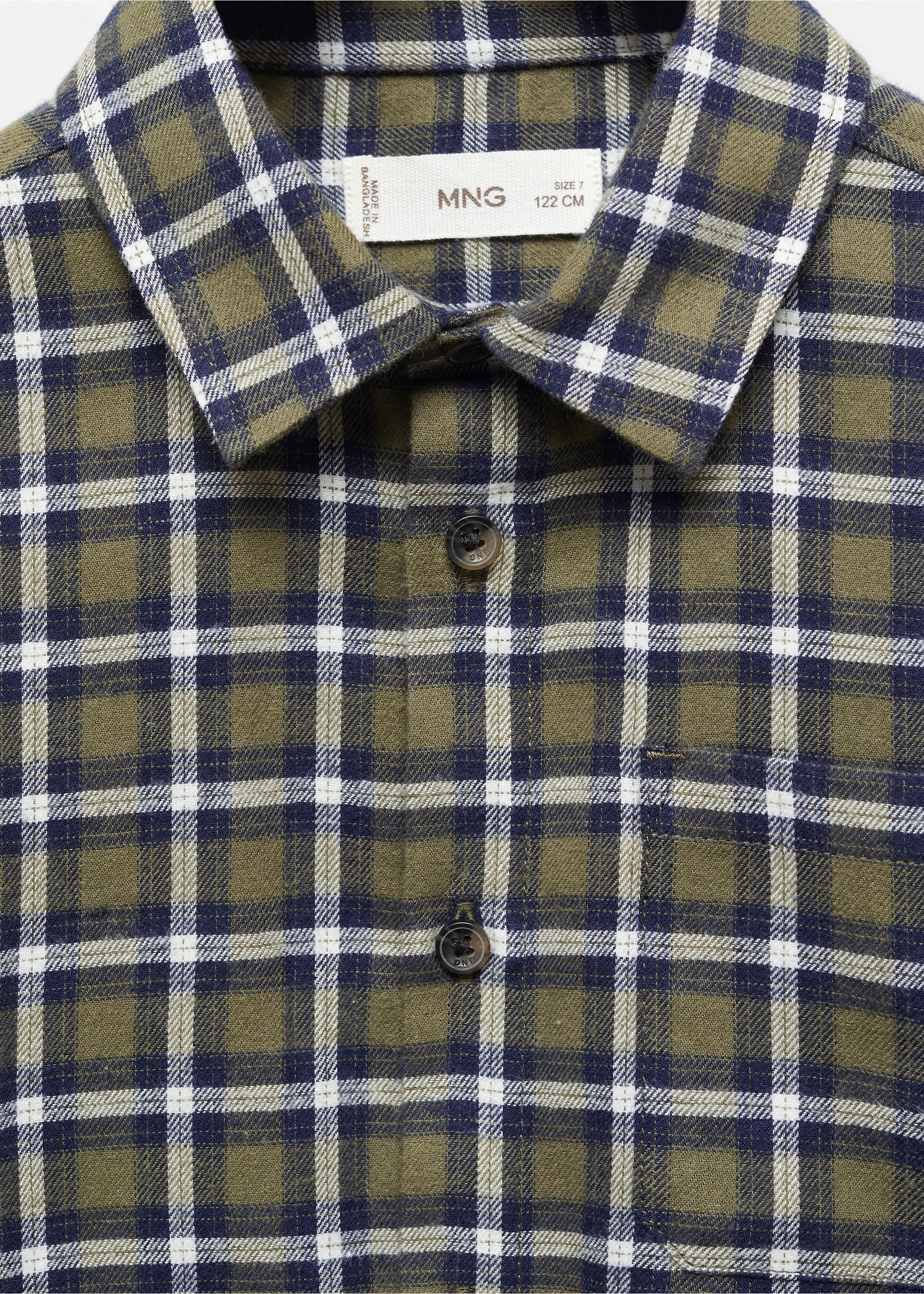 Regular-fit check shirt - Details of the article 8