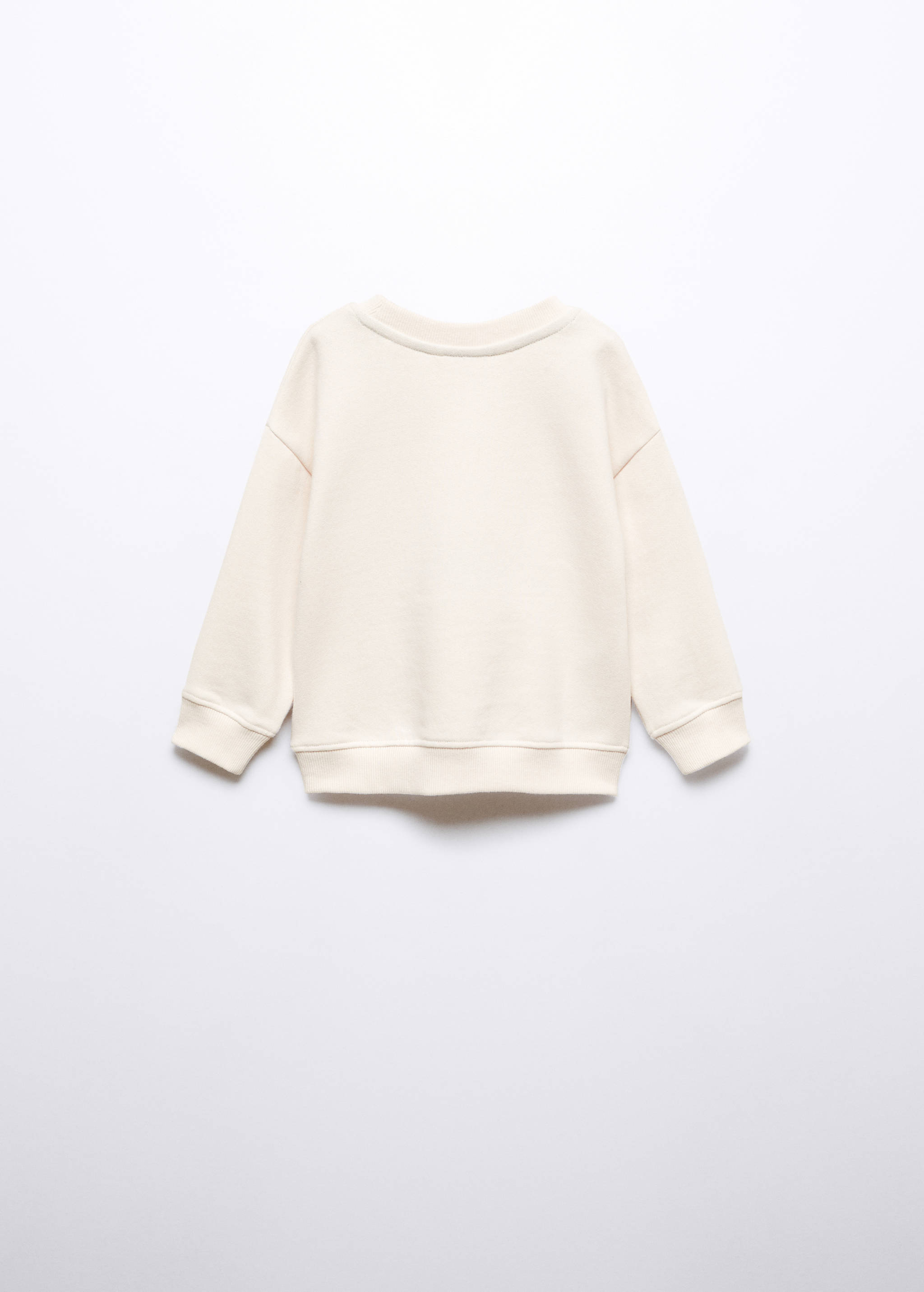 Dessuadora dibuix estampat - Revers de l'article