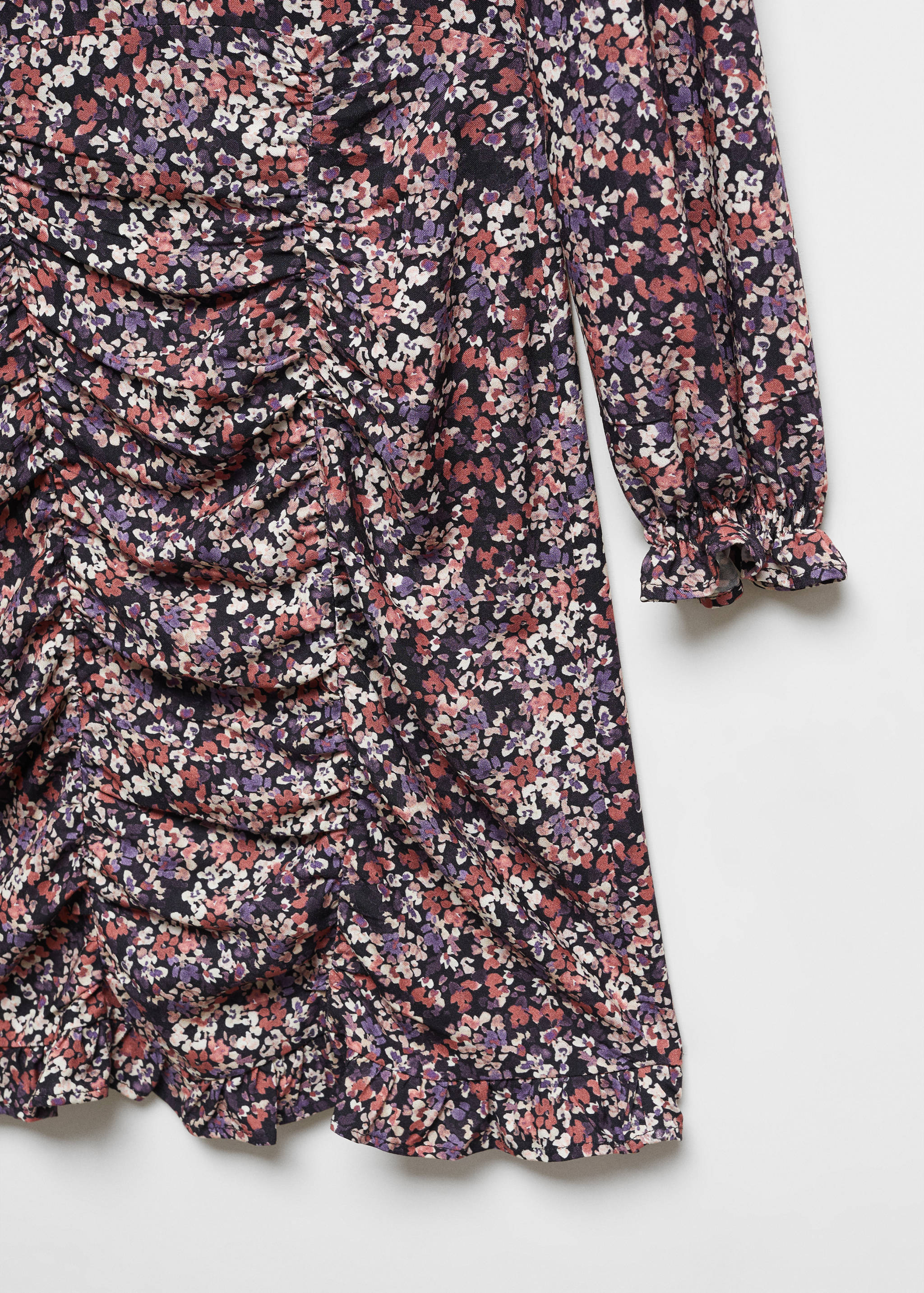 Ruffled printed dress - Details of the article 8