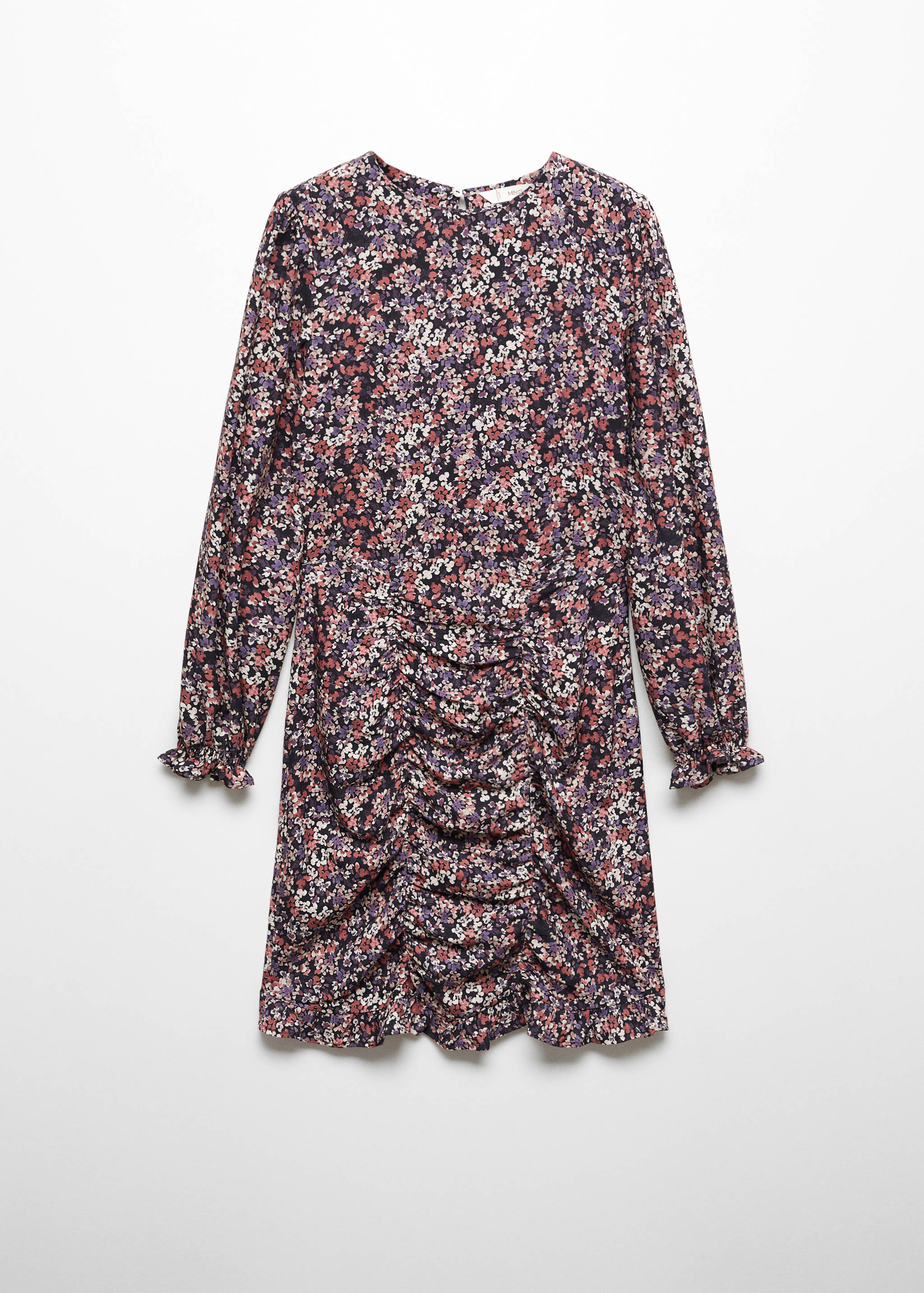 Ruffled printed dress - Article without model