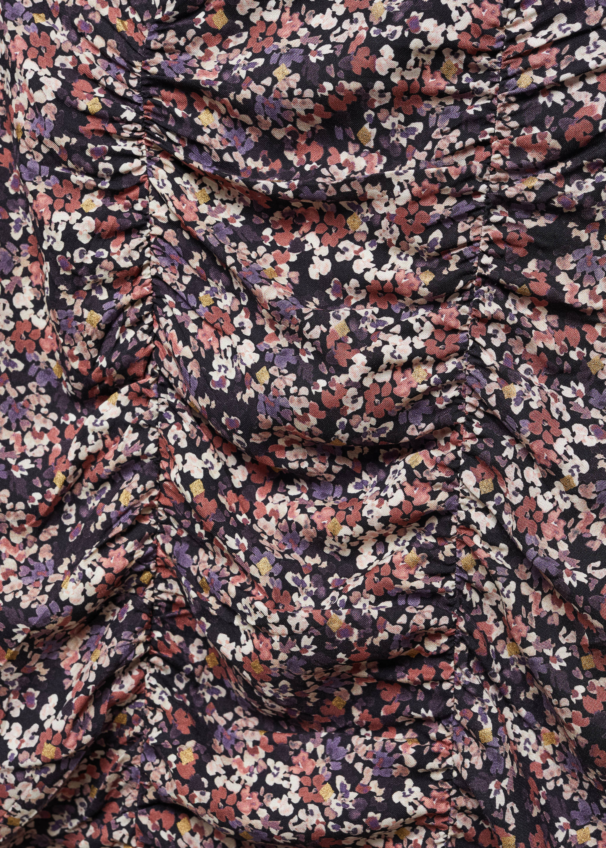 Ruffled printed dress - Details of the article 8