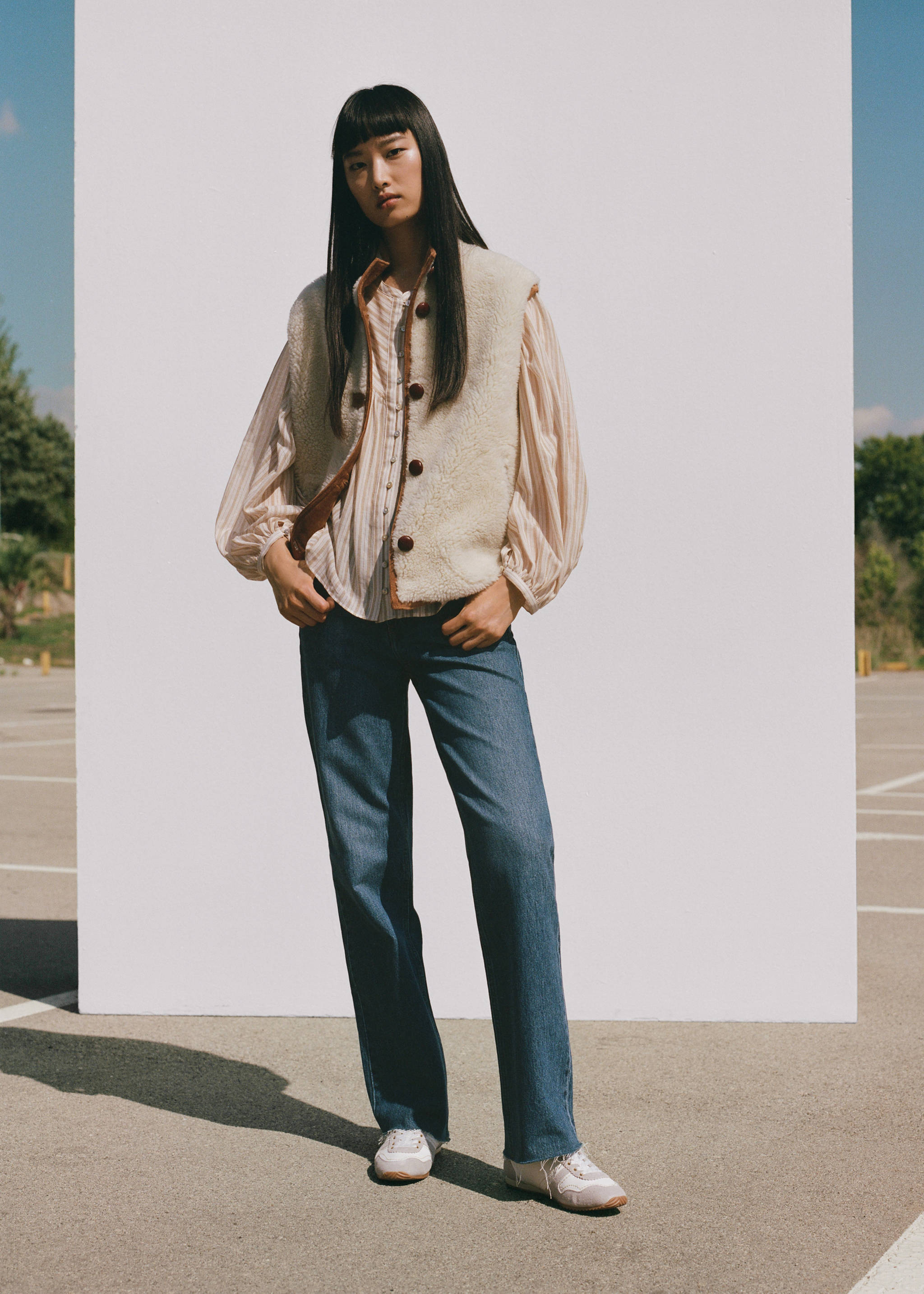 Reversible shearling gilet - Details of the article 6