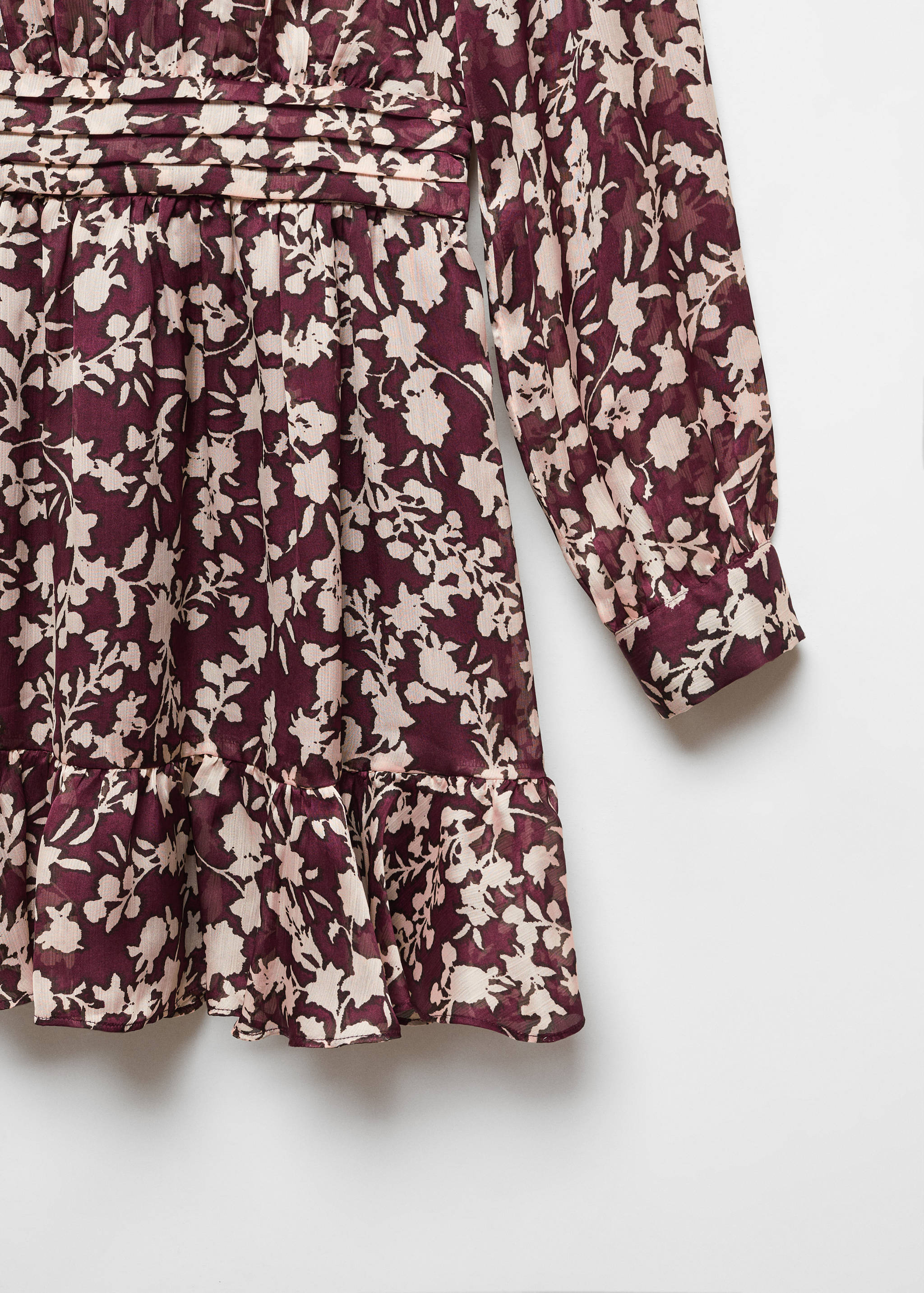 Vestido fluido estampado floral - Detalle del artículo 8